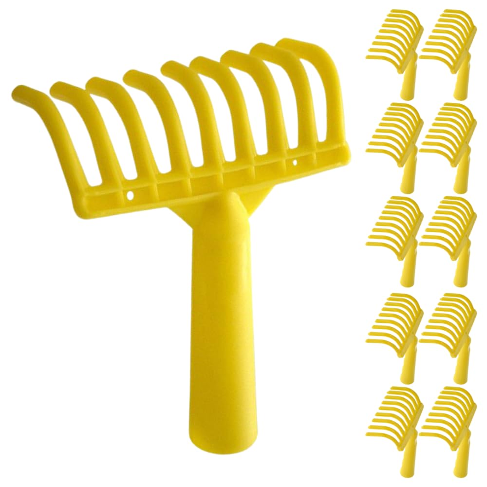 Acquaverde | 5 Rastrelli in Plastica Giallo