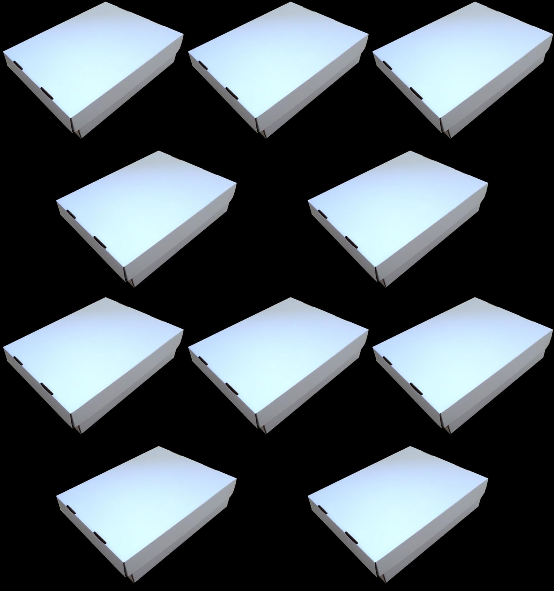 docsmagic.de 10x 4-Row Trading Card Storage Box