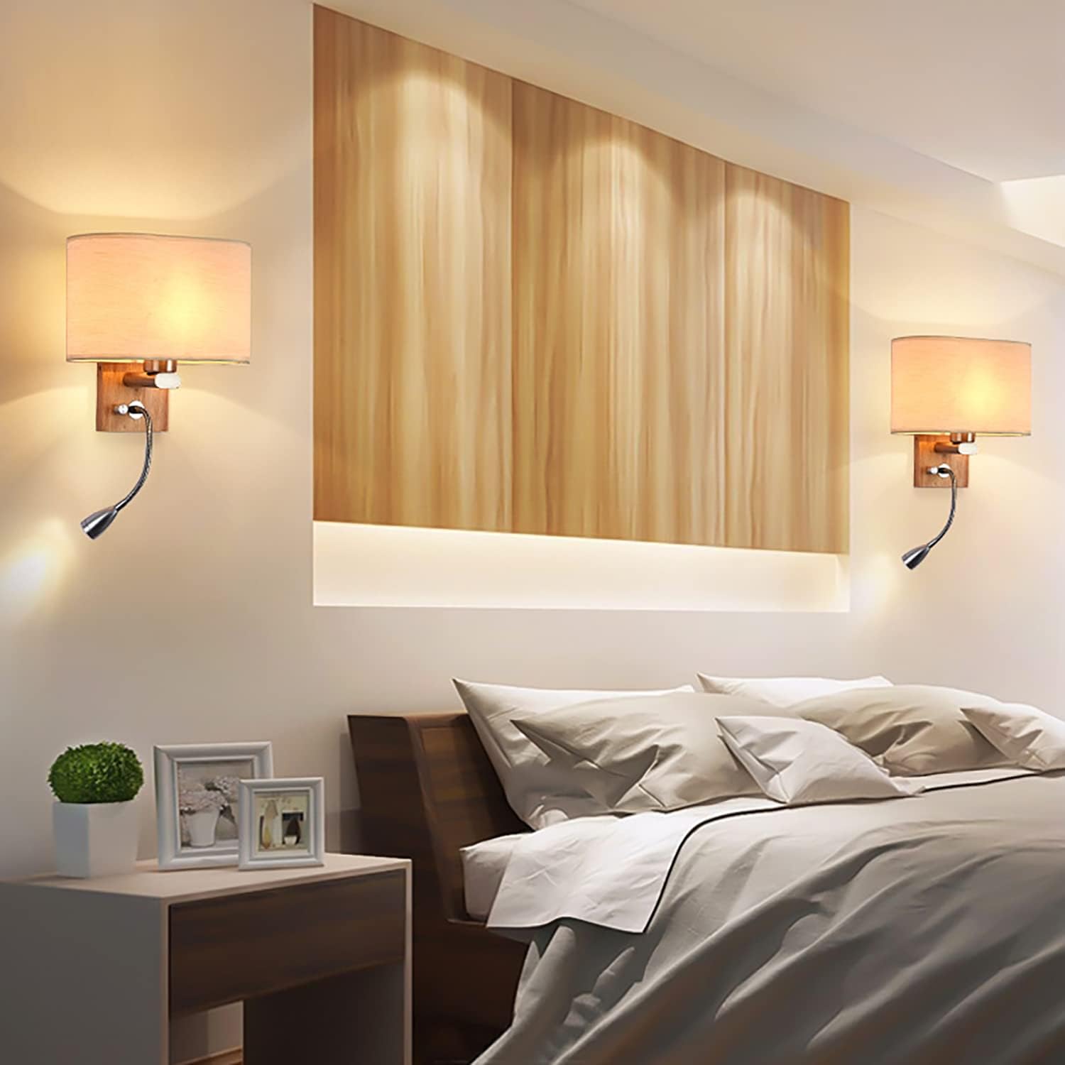 Kzt Applique da Parete Interno con Interruttore E27 - immagine 5