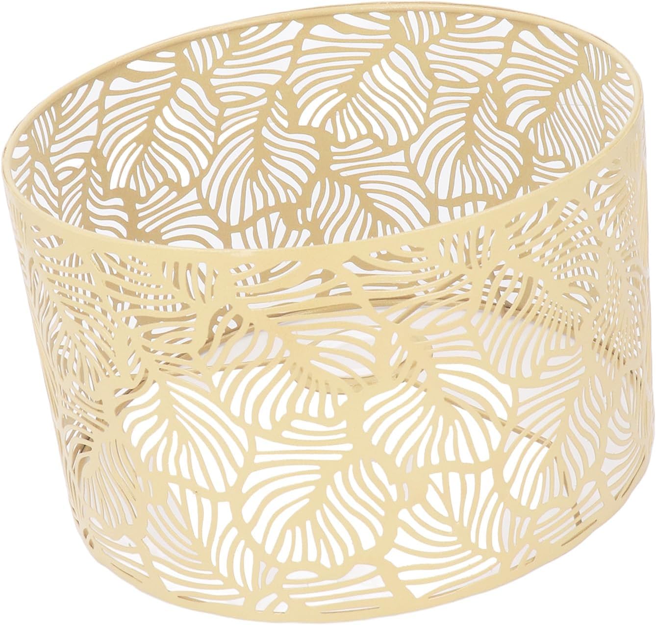 Hyuduo Paralume Cavo in Metallo E14 E27, Oro - immagine 1