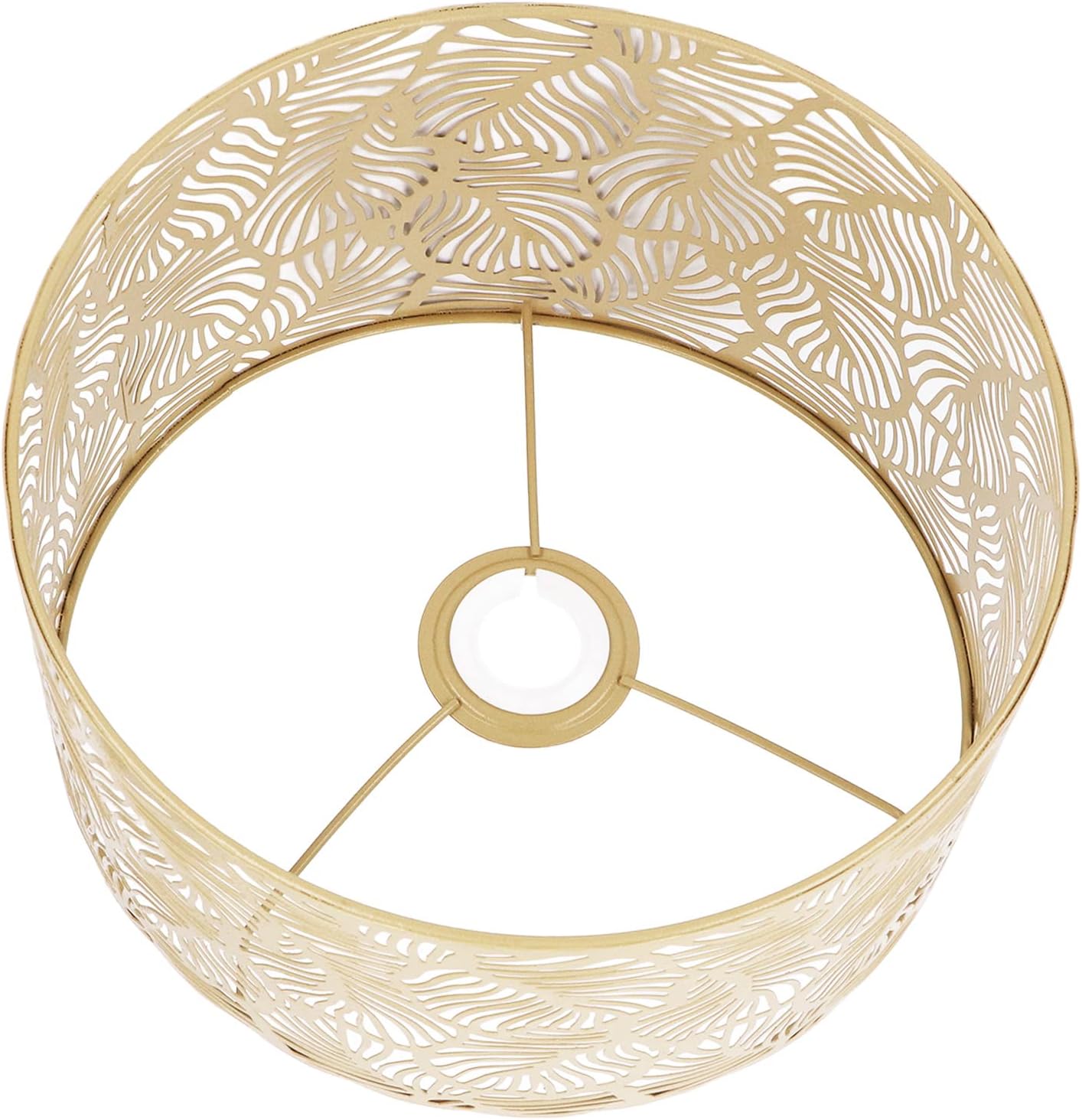 Hyuduo Paralume Cavo in Metallo E14 E27, Oro - immagine 6