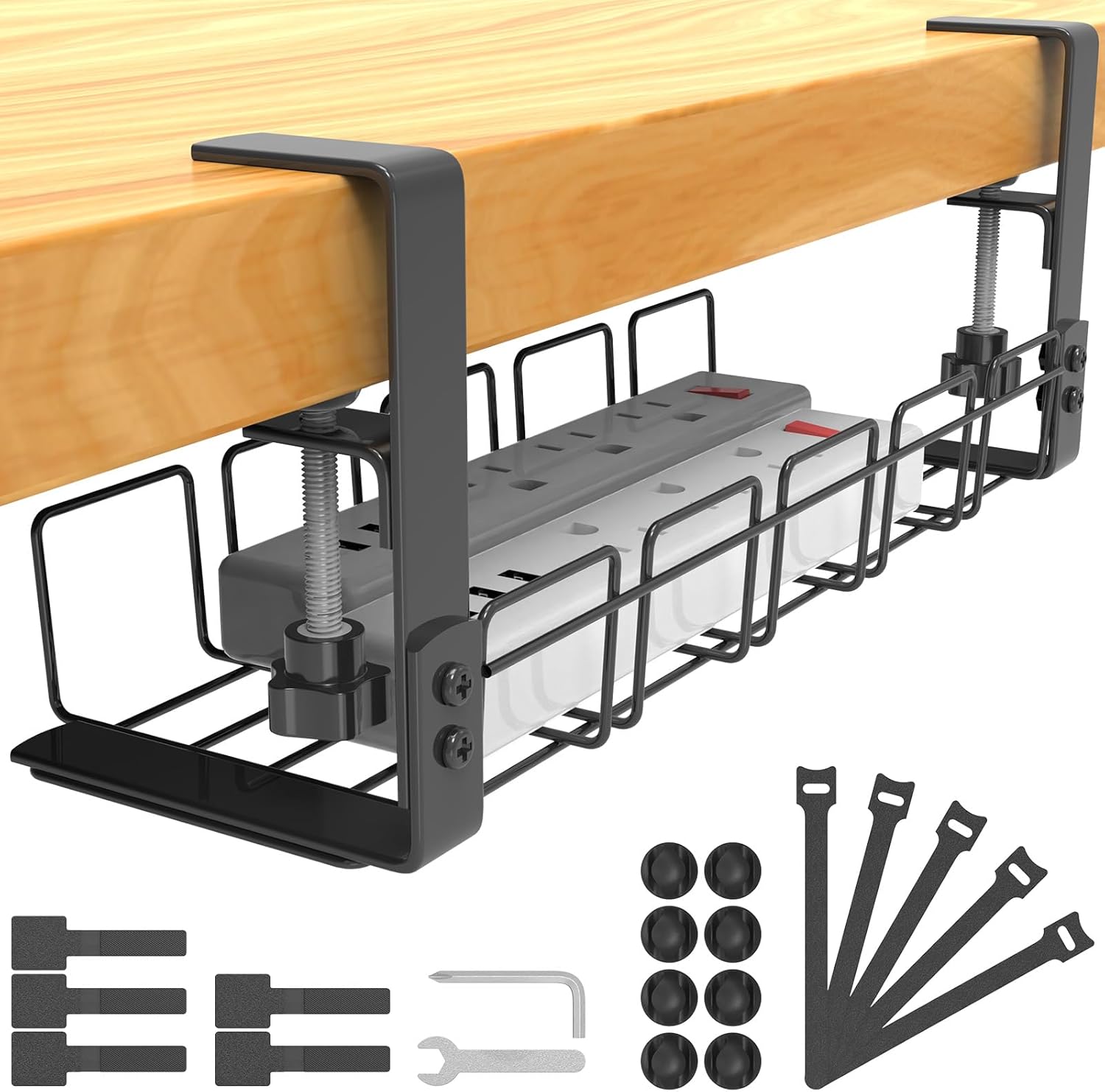 Gestione Cavi Sotto Scrivania Senza Trapano - immagine 1