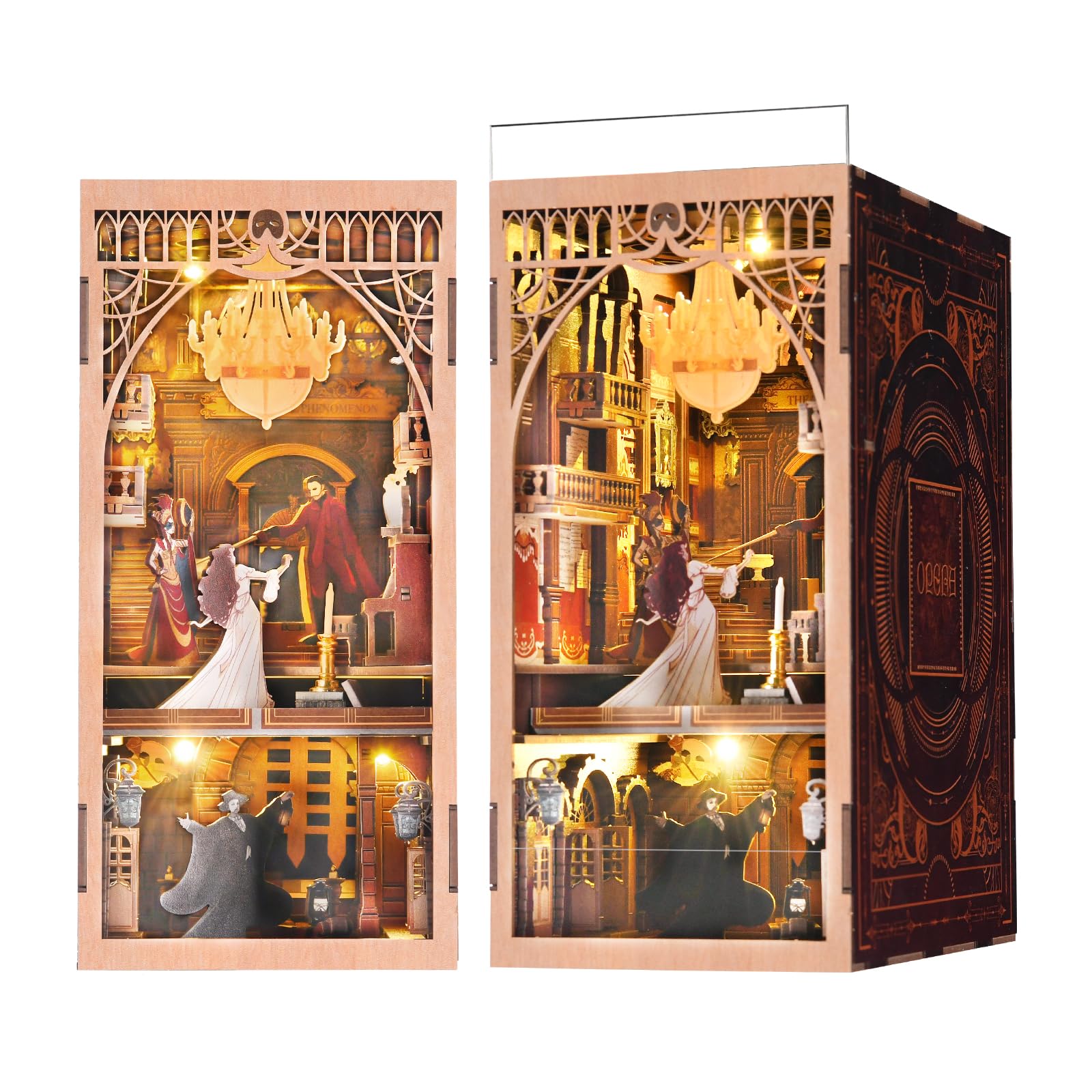 Minicity Book Nook Kit Fai da Te - Phantom of The Opera
