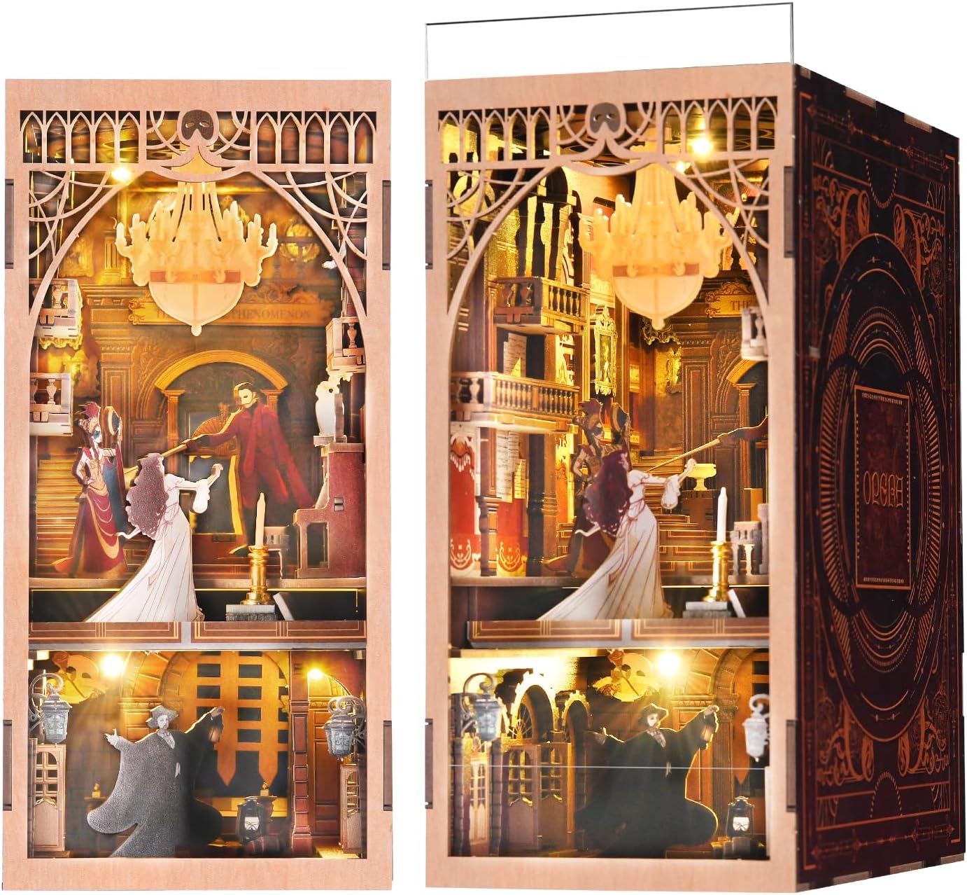 Minicity Book Nook Kit Fai da Te - Phantom of The Opera - immagine 1