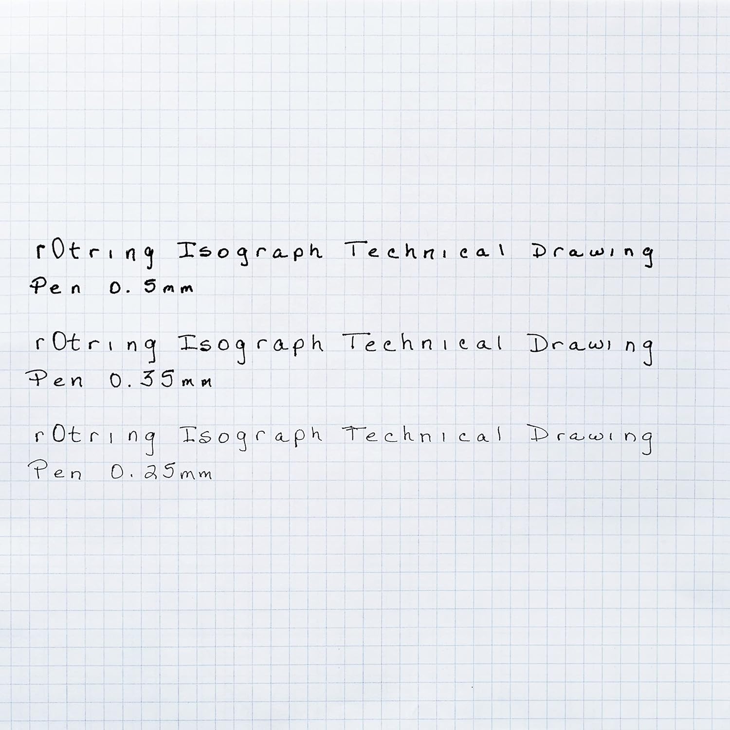 Rotring Isograph Set Penne Tecniche (4 Pezzi) - immagine 4