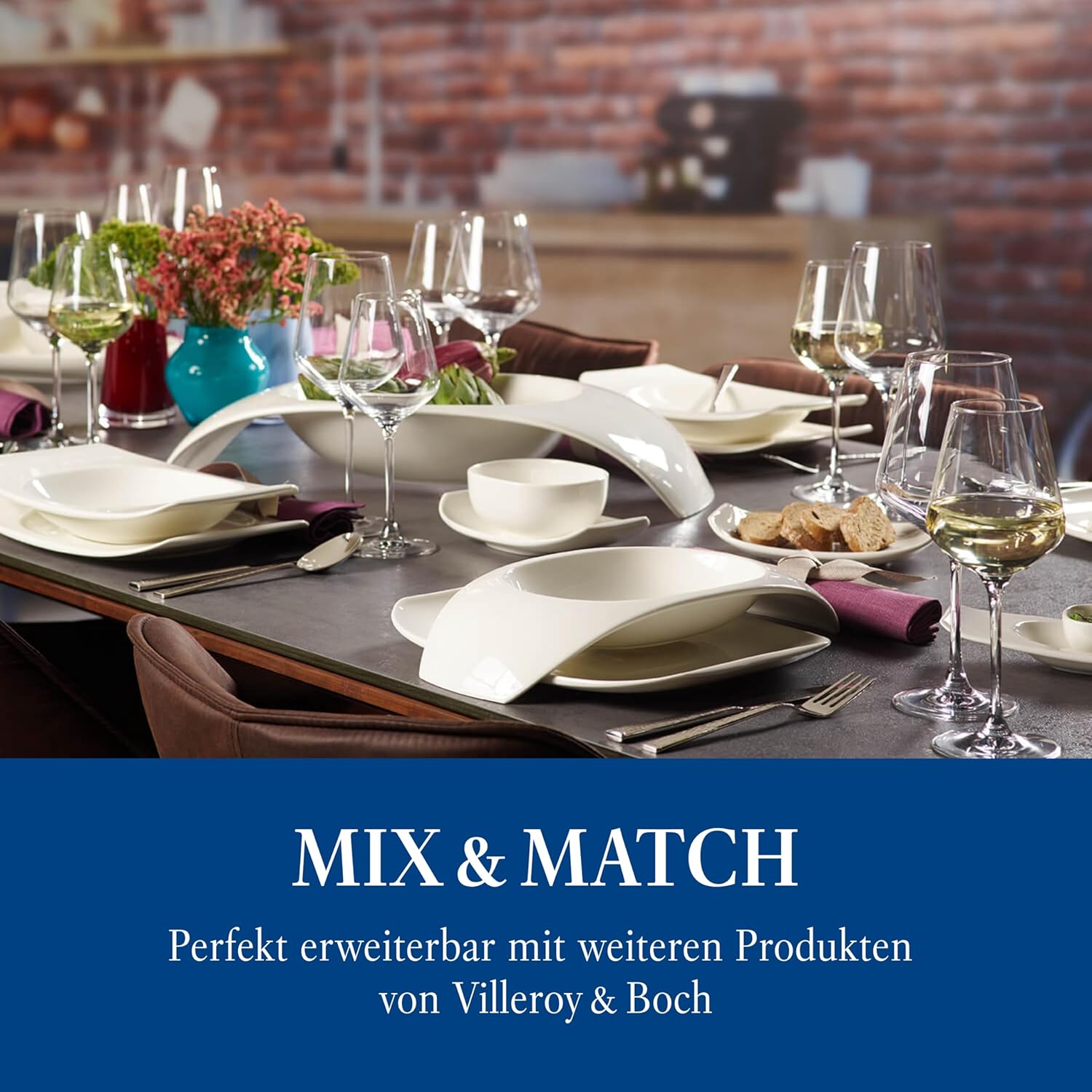Villeroy & Boch La Divina - Set 4 Bicchieri Vino Bianco - immagine 6