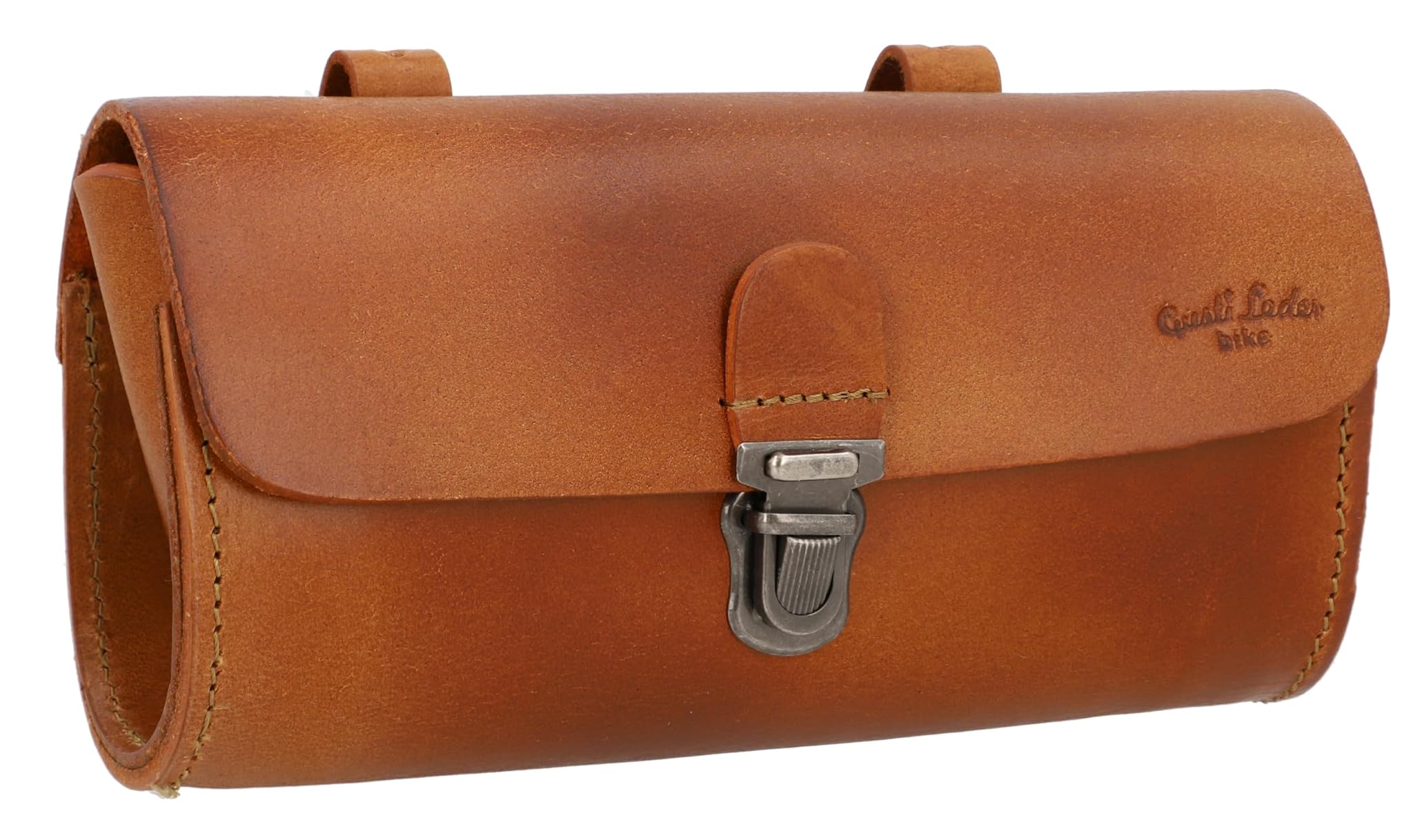 Gusti Marti - Borsa da sella in pelle vintage marrone pelle