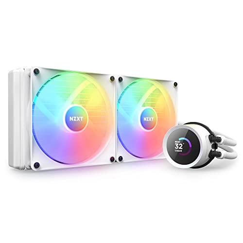 Nzxt Kraken 280 RGB - Dissipatore AIO CPU 280mm, Bianco