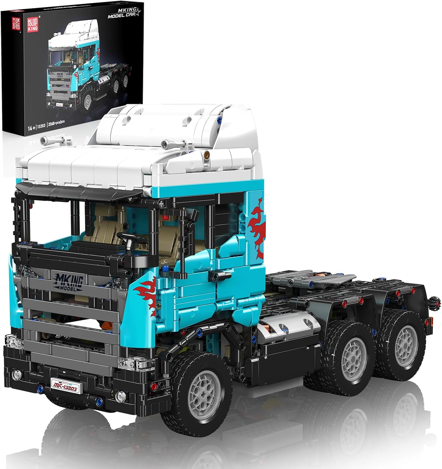 Mould King 13203 - Kit Costruzione Trattore RC 2060 pezzi - immagine 1