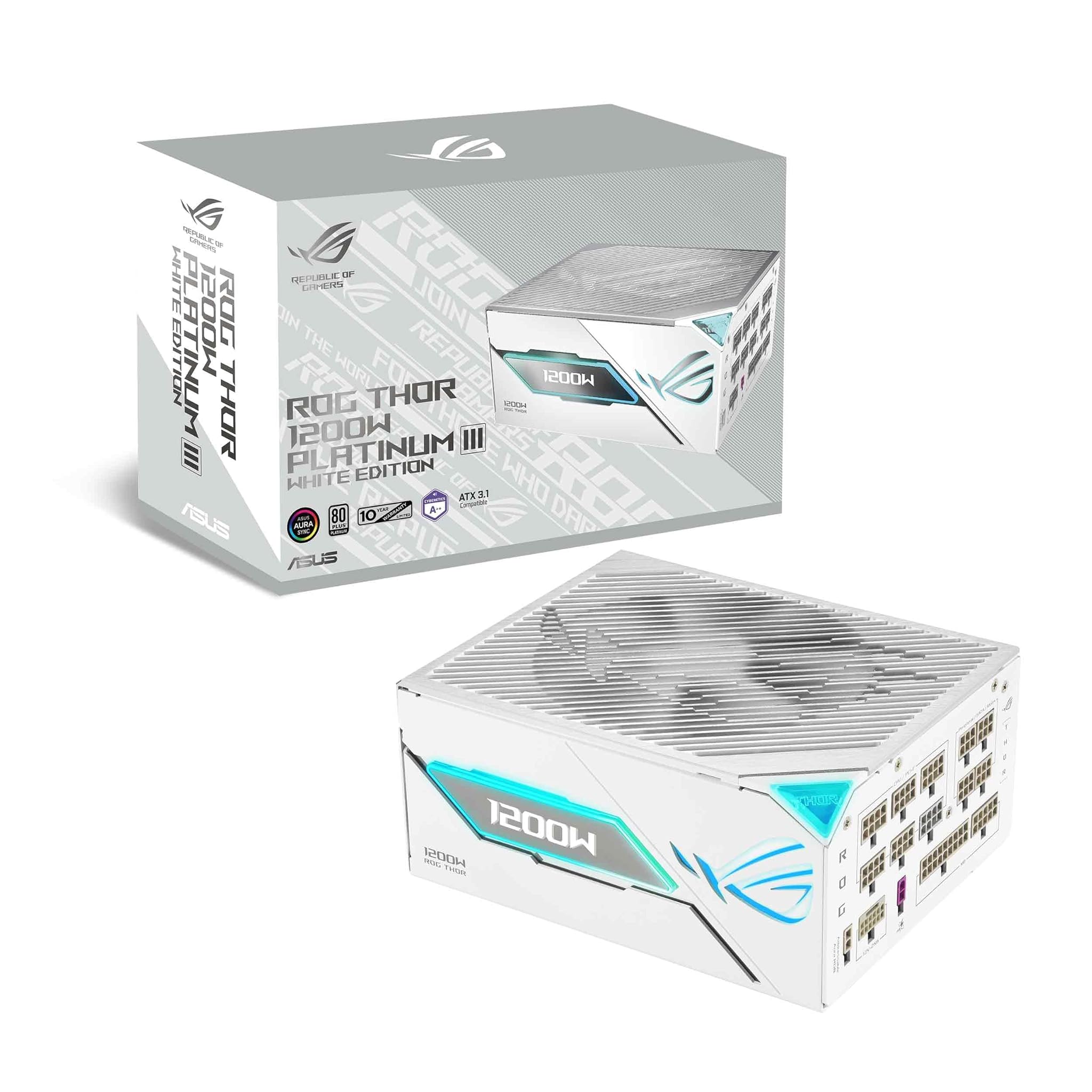 Asus ROG Thor 1200W Platinum III White - Alimentatore Modulare