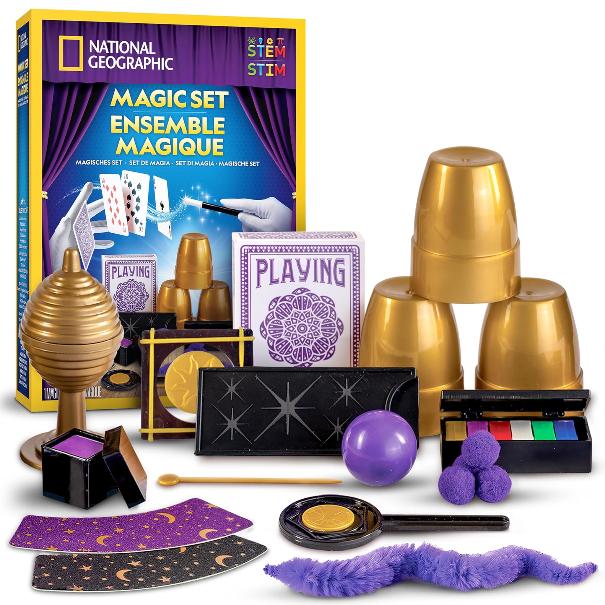 National Geographic Set di Magia per Bambini - 45 Trucchi