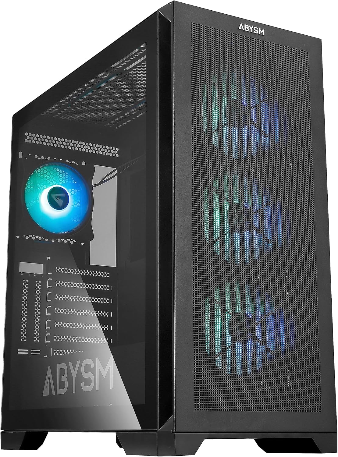 Abysm Gaming Danube MURA BX300 Black ARGB - Torre Media E-ATX - immagine 1