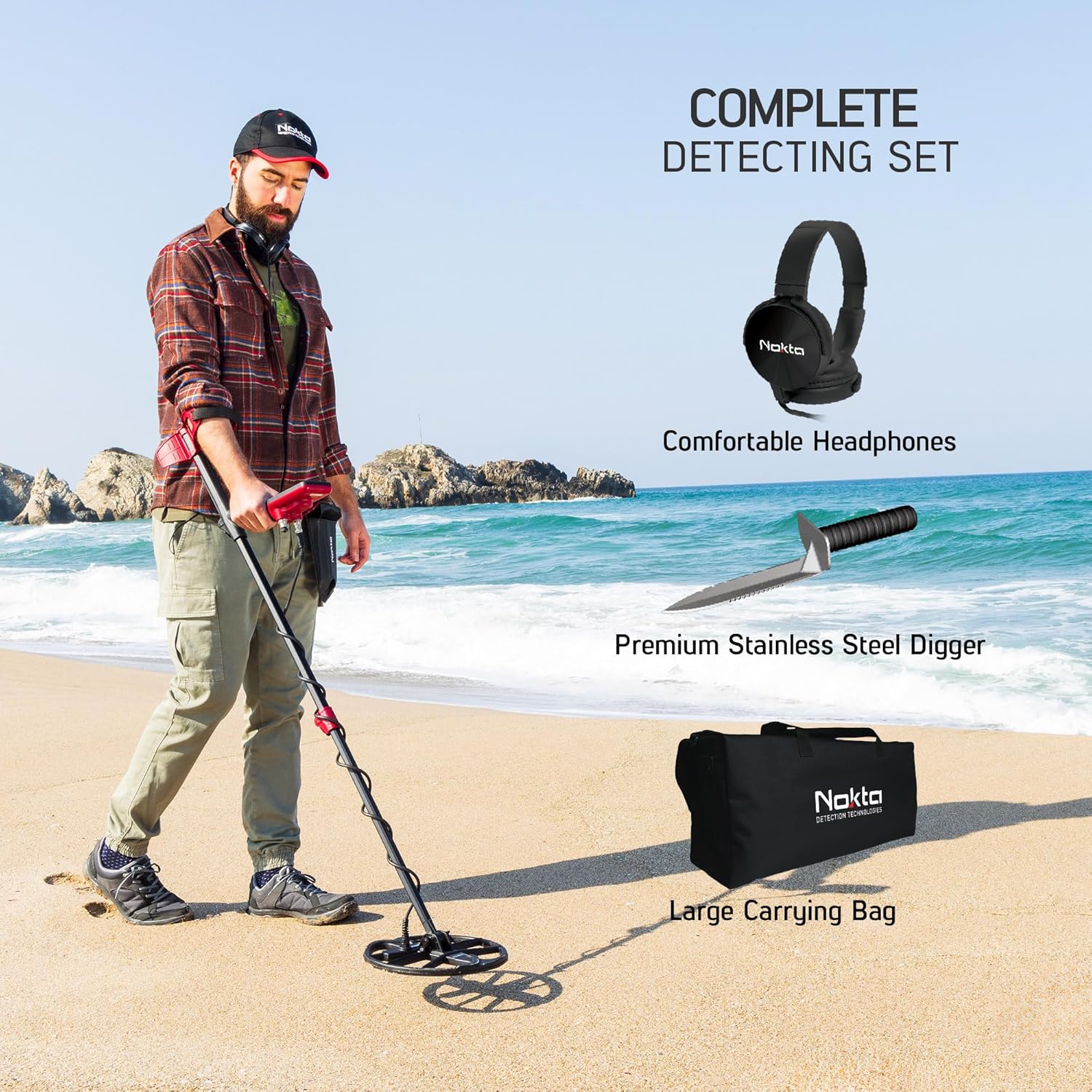 Nokta FINDX PRO Metal Detector Subacqueo con Pinpoint - immagine 3