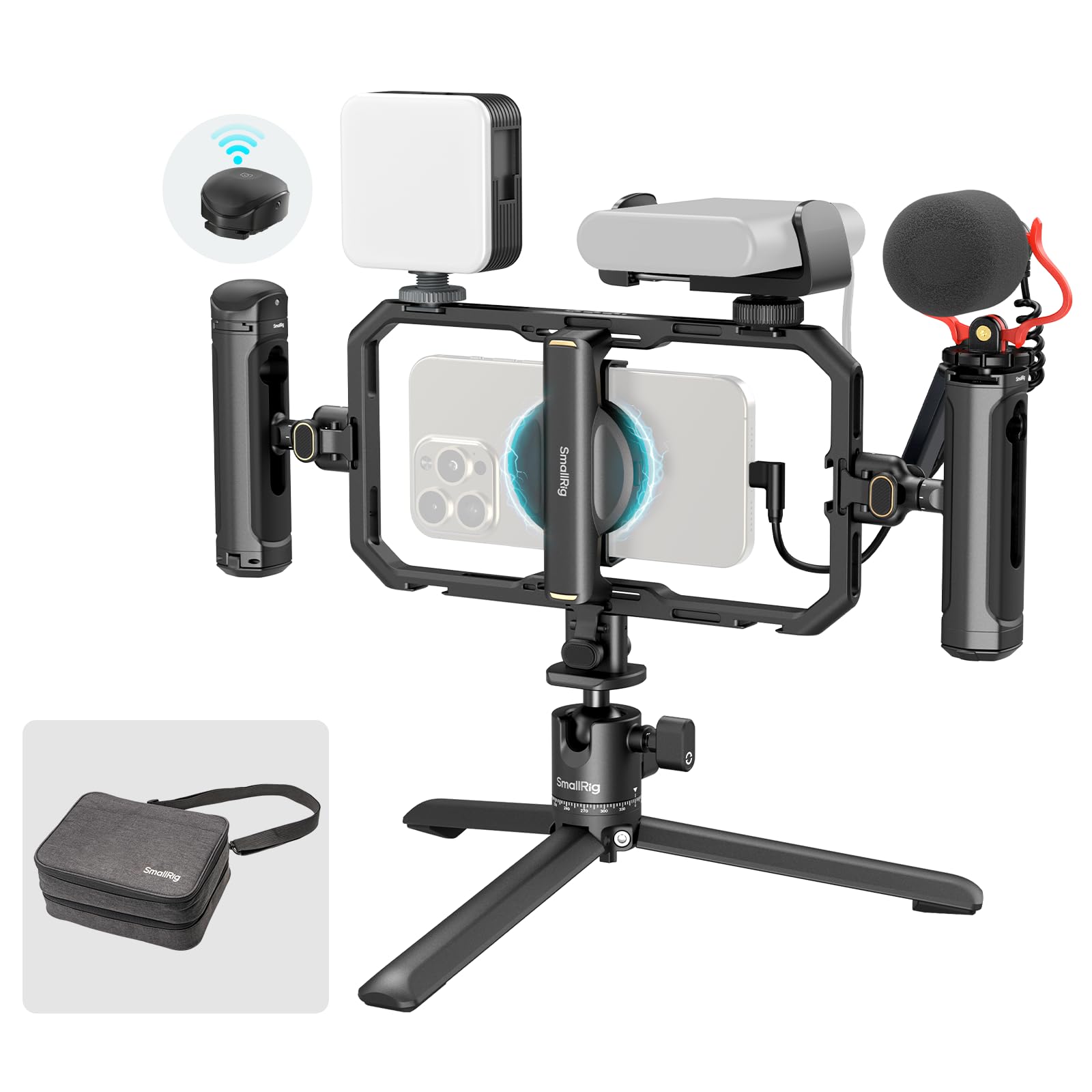 Smallrig Kit Rig Stabilizzatore Telefono All-In-One Quick Release Pro