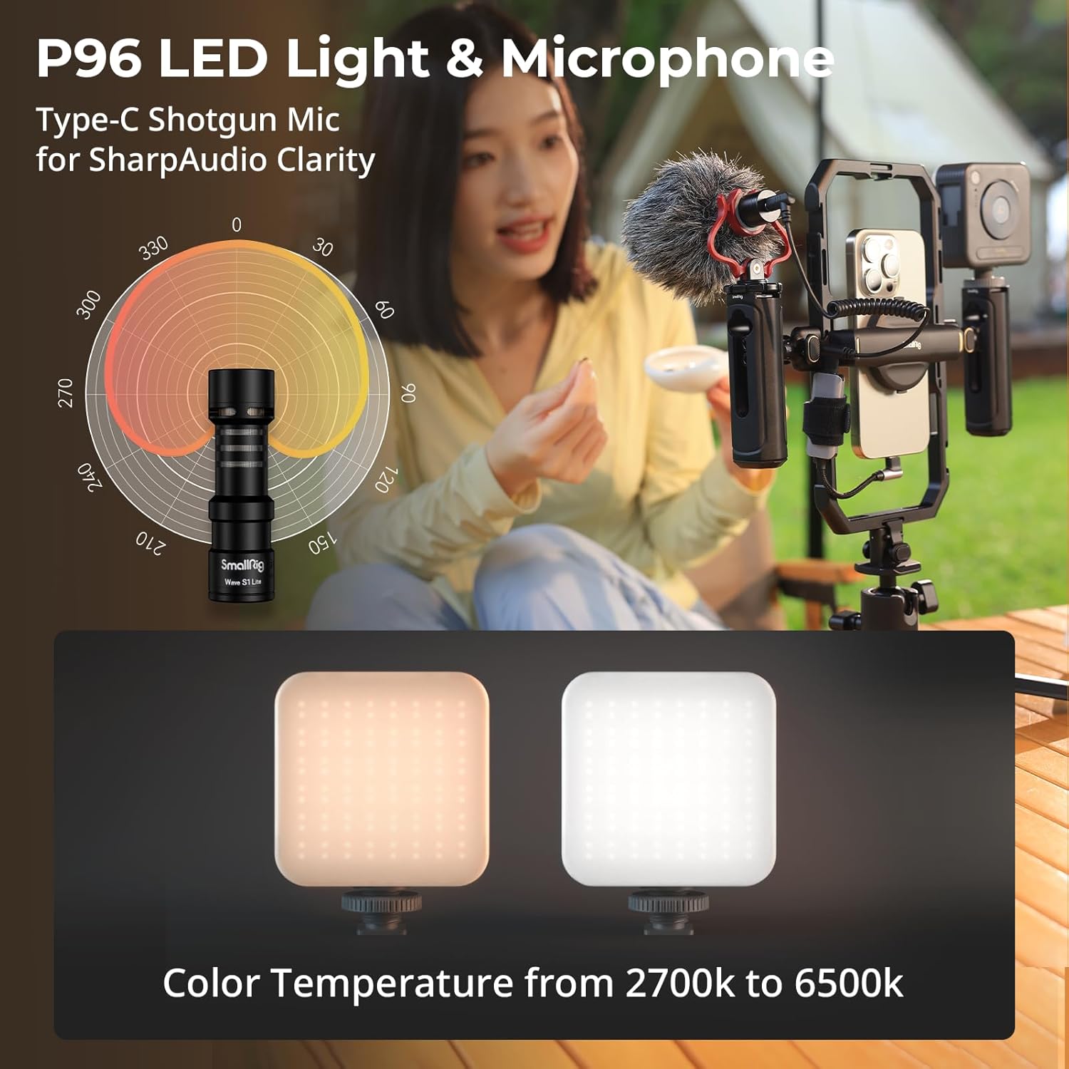 Smallrig Kit Rig Stabilizzatore Telefono All-In-One Quick Release Pro - immagine 7