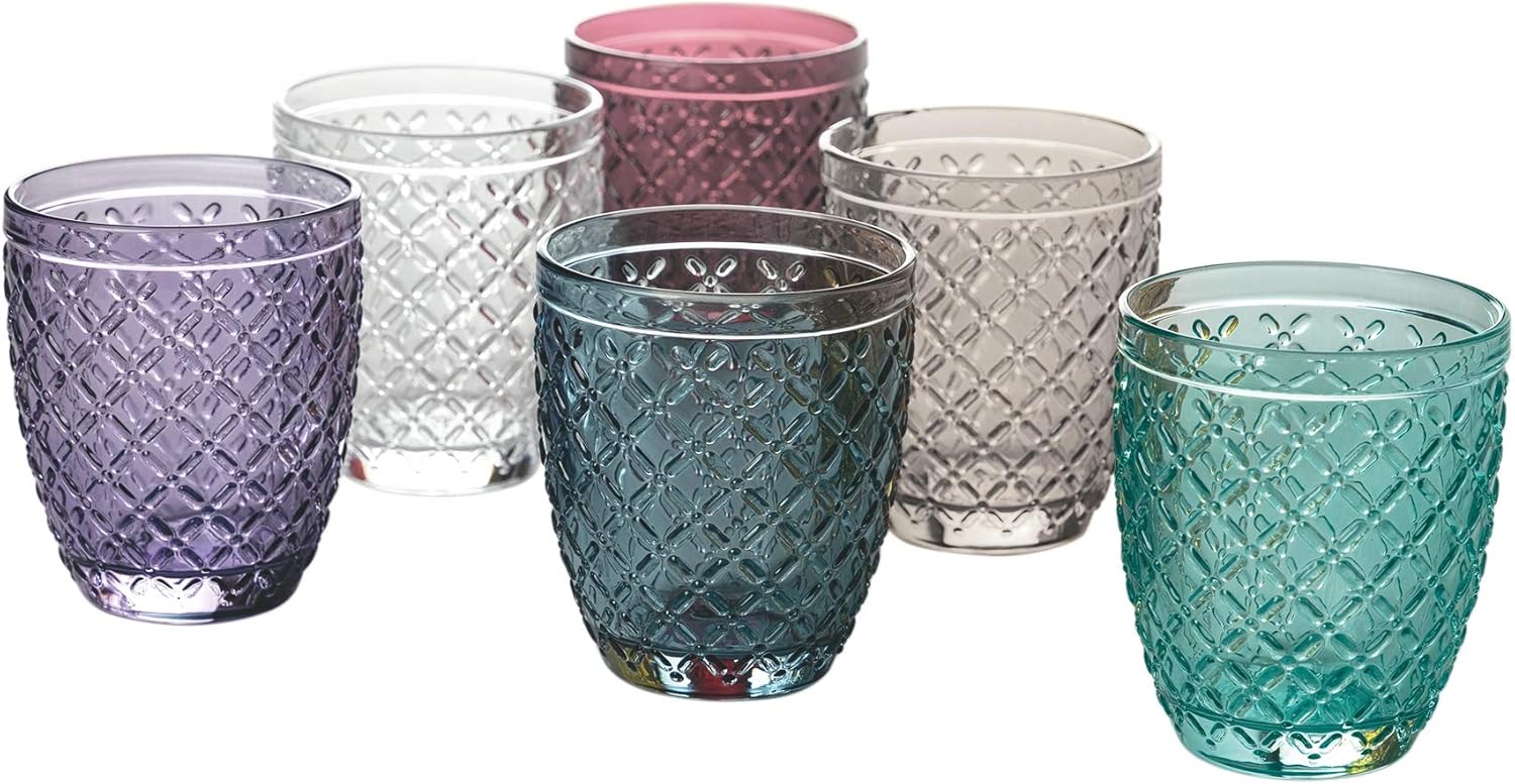 Castle Set 6 bicchieri acqua 350 ml in vetro