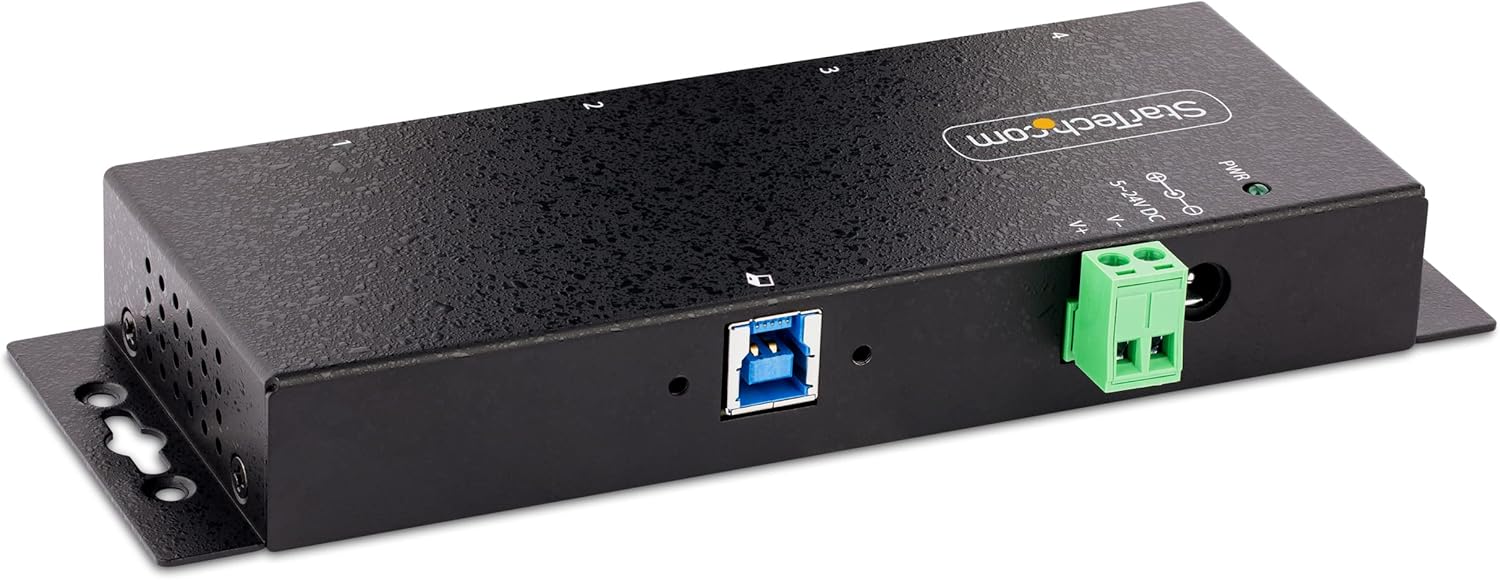 Startech.com Hub USB 3.0 Industriale a 4 Porte - immagine 2