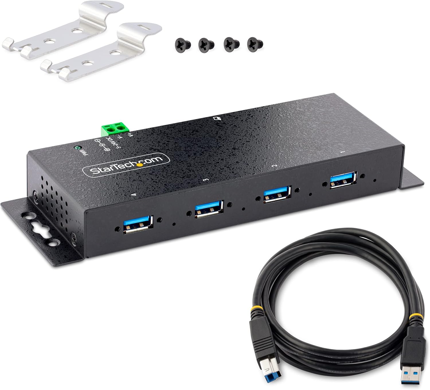 Startech.com Hub USB 3.0 Industriale a 4 Porte - immagine 8