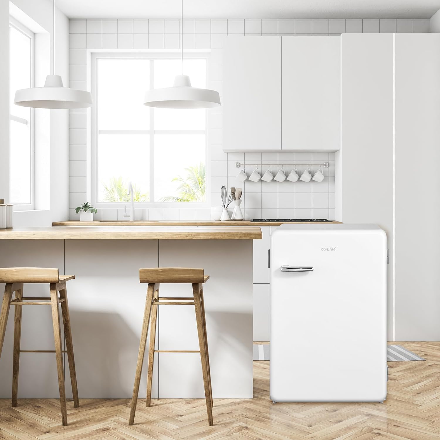 Comfee' RCD113WH2RT(E) Frigorifero Piccolo 116 Litri, Bianco - immagine 7