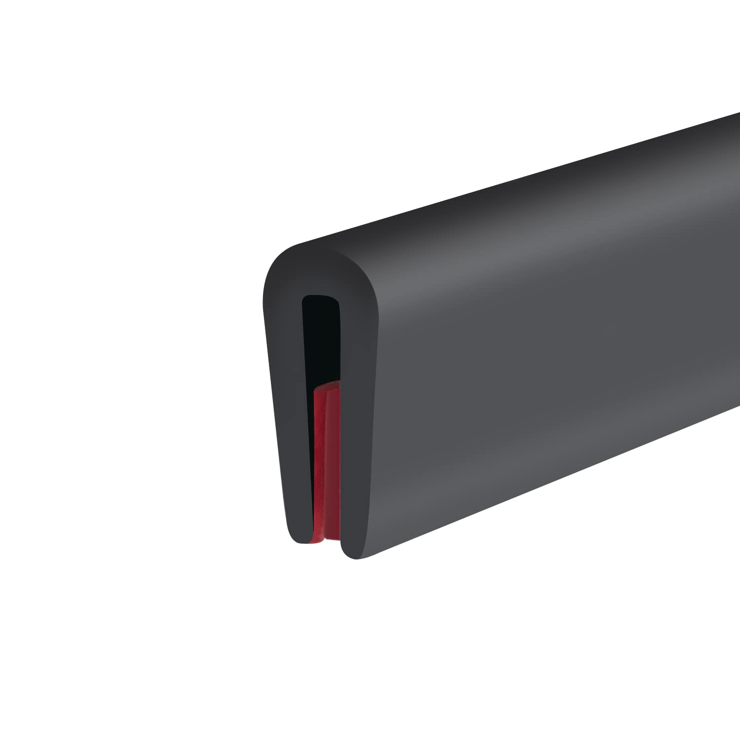 Profilo in Gomma Autoadesivo per Bordi Portiera 3m