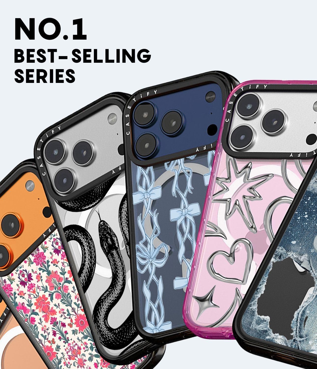 Casetify Impact - Custodia per iPhone Air, Nera - immagine 4