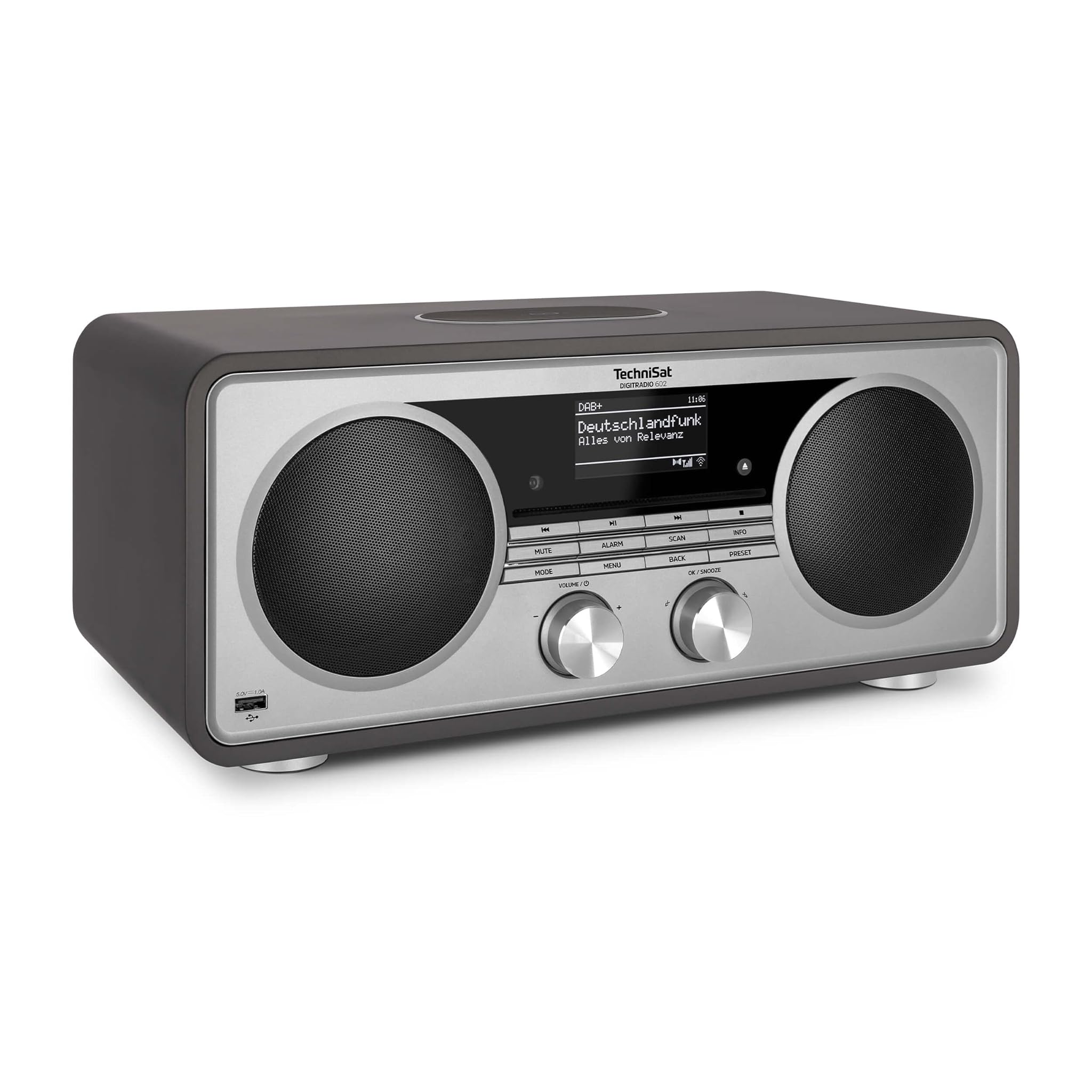 Technisat DIGITRADIO 602 - Stereo Internetradio Antracite