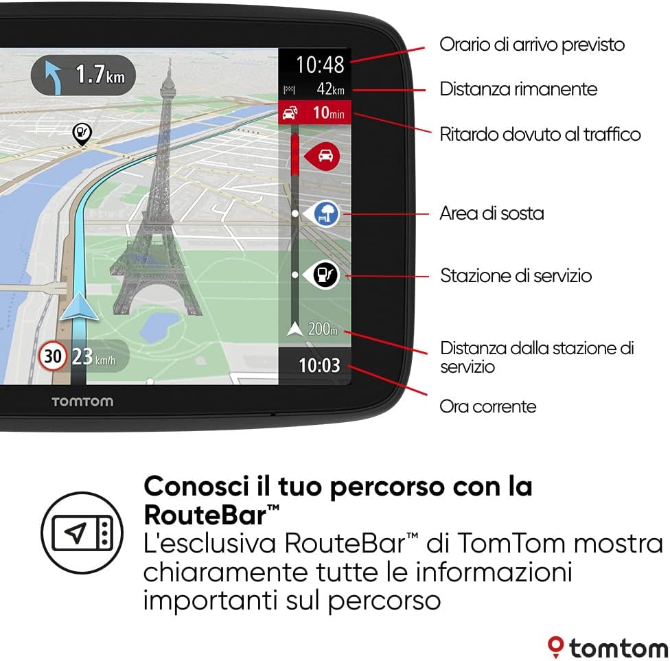 Tomtom GO Navigator - Navigatore Auto 6 pollici - immagine 2