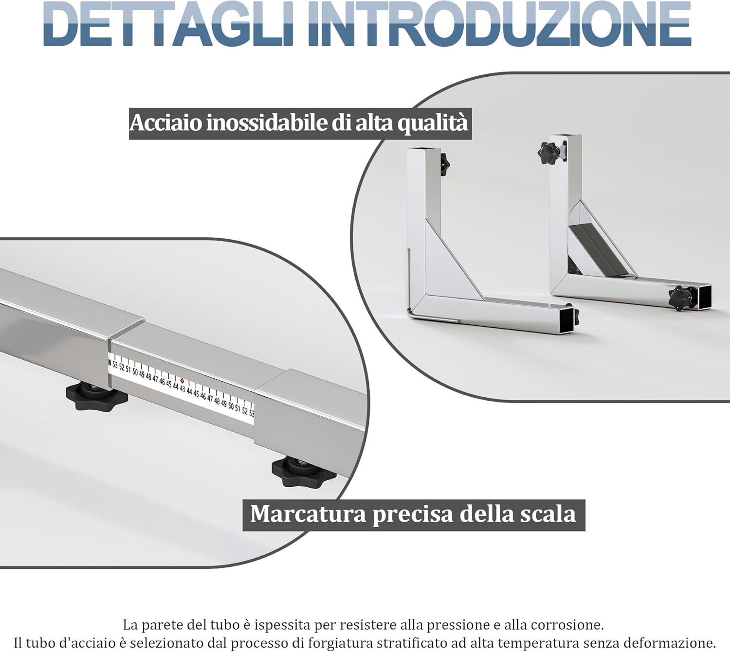 Hiver du blé Supporto Mobile Regolabile per Elettrodomestici - immagine 5