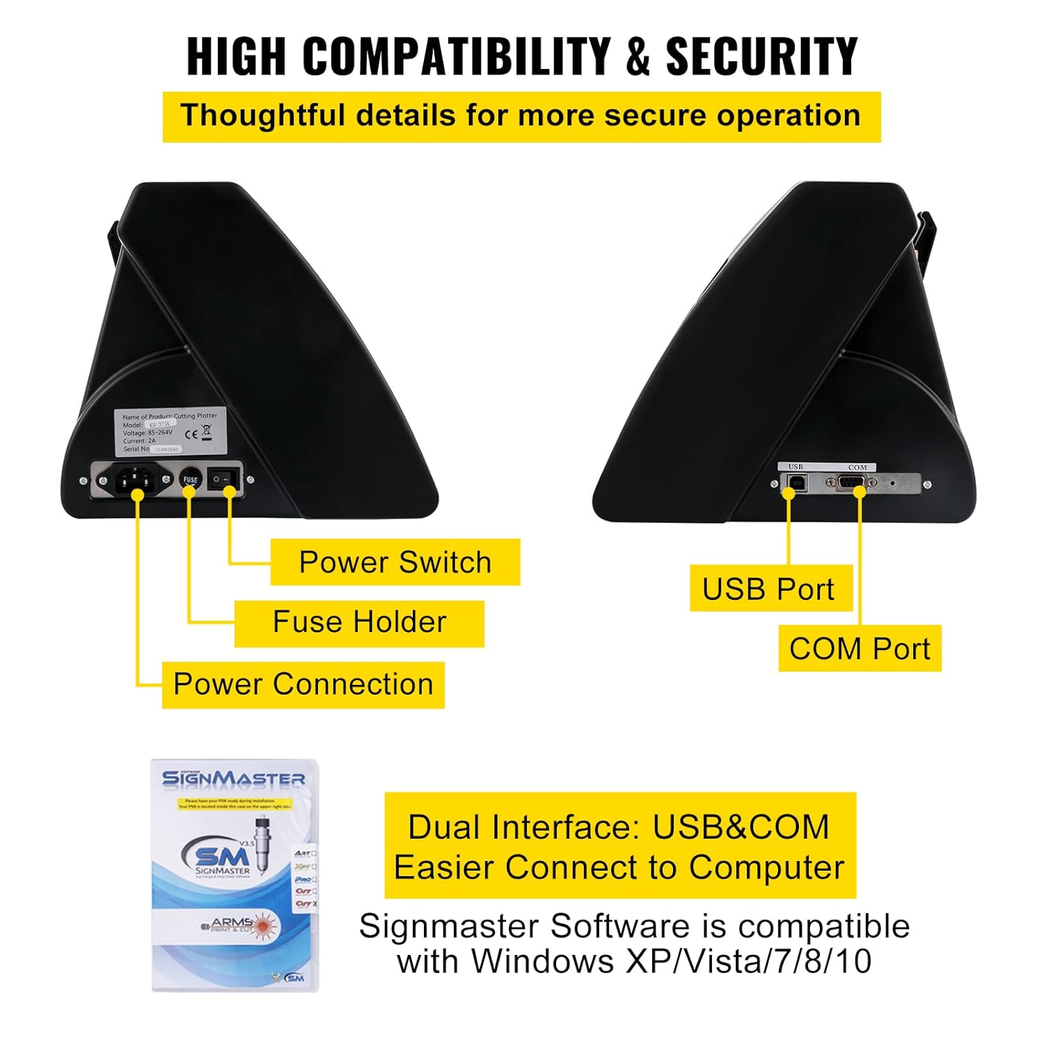 Vevor Plotter da Taglio Vinile Semiautomatica KH-870A - immagine 6