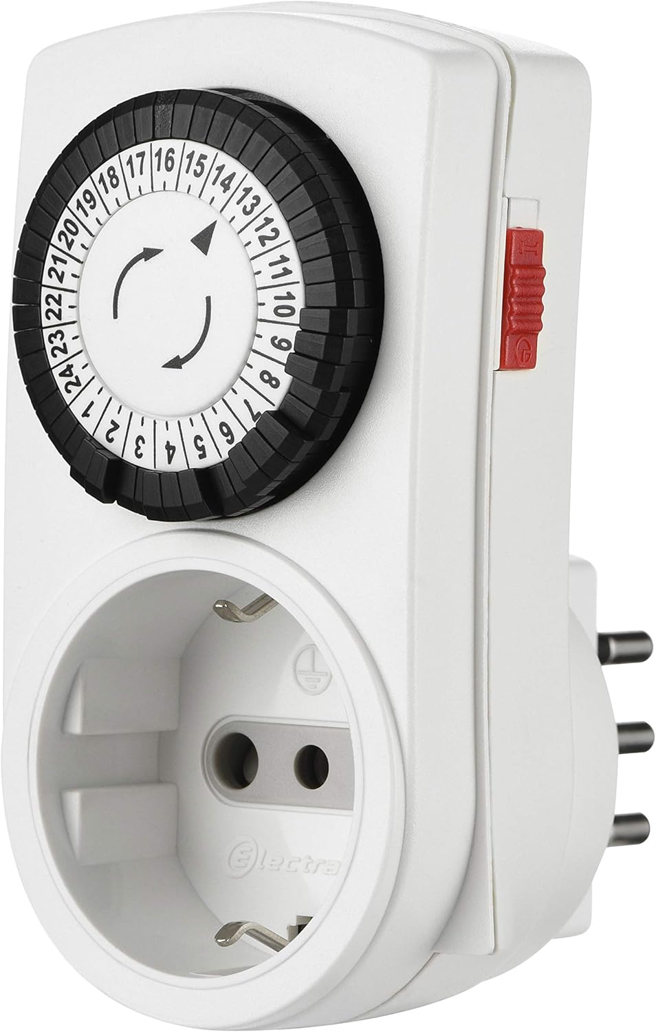 Electraline 58114 Mini Programmatore Timer Meccanico - immagine 1