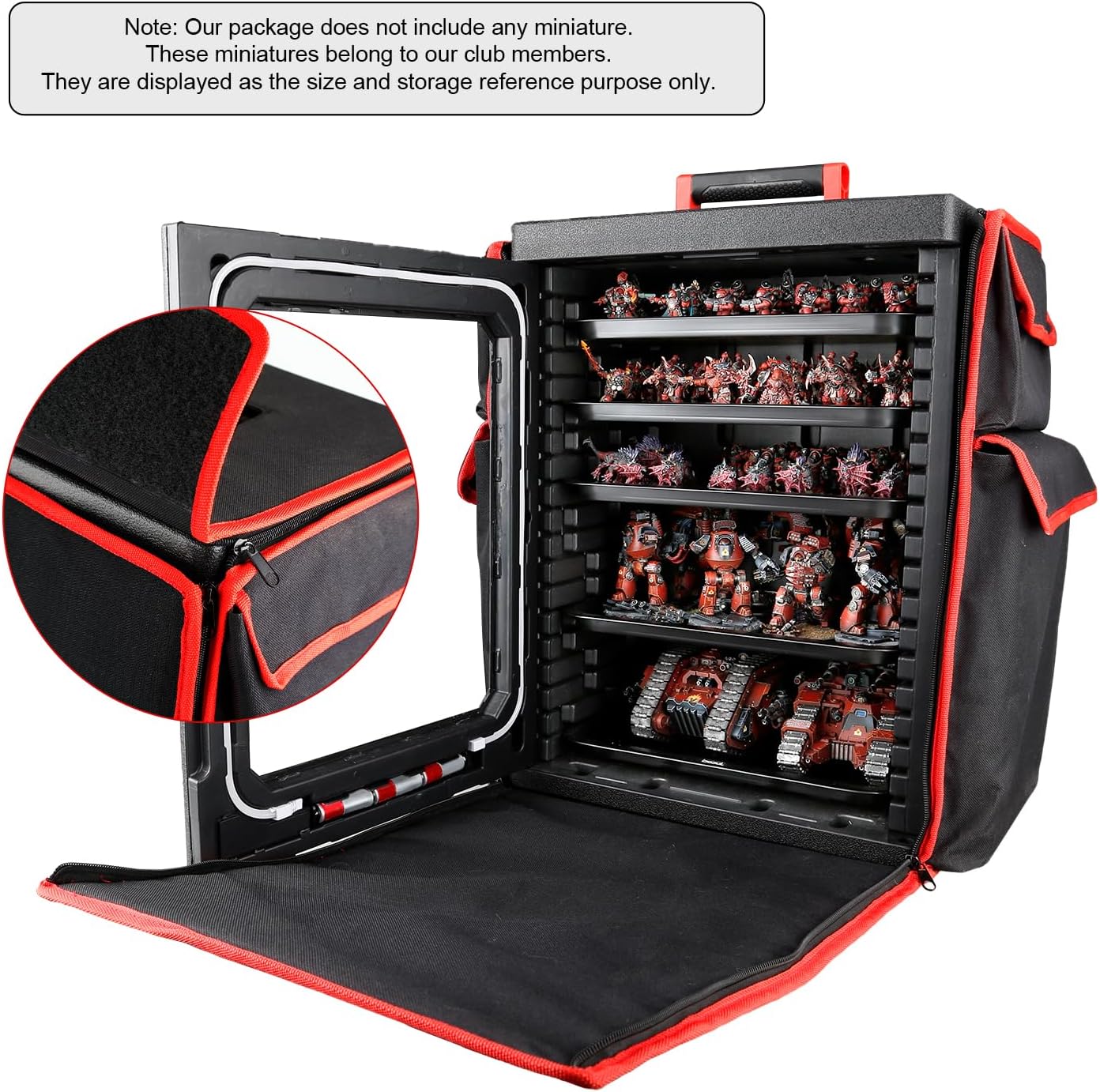 Jucoci Zaino in plastica per miniature - immagine 3