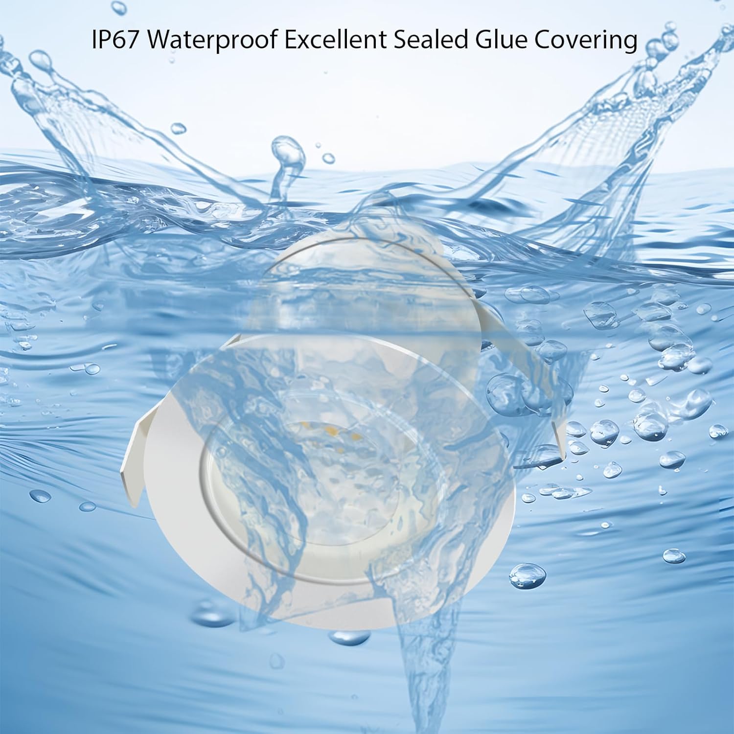 Auting Faretti da Incasso LED per Patio, Set 10 Pezzi - immagine 3