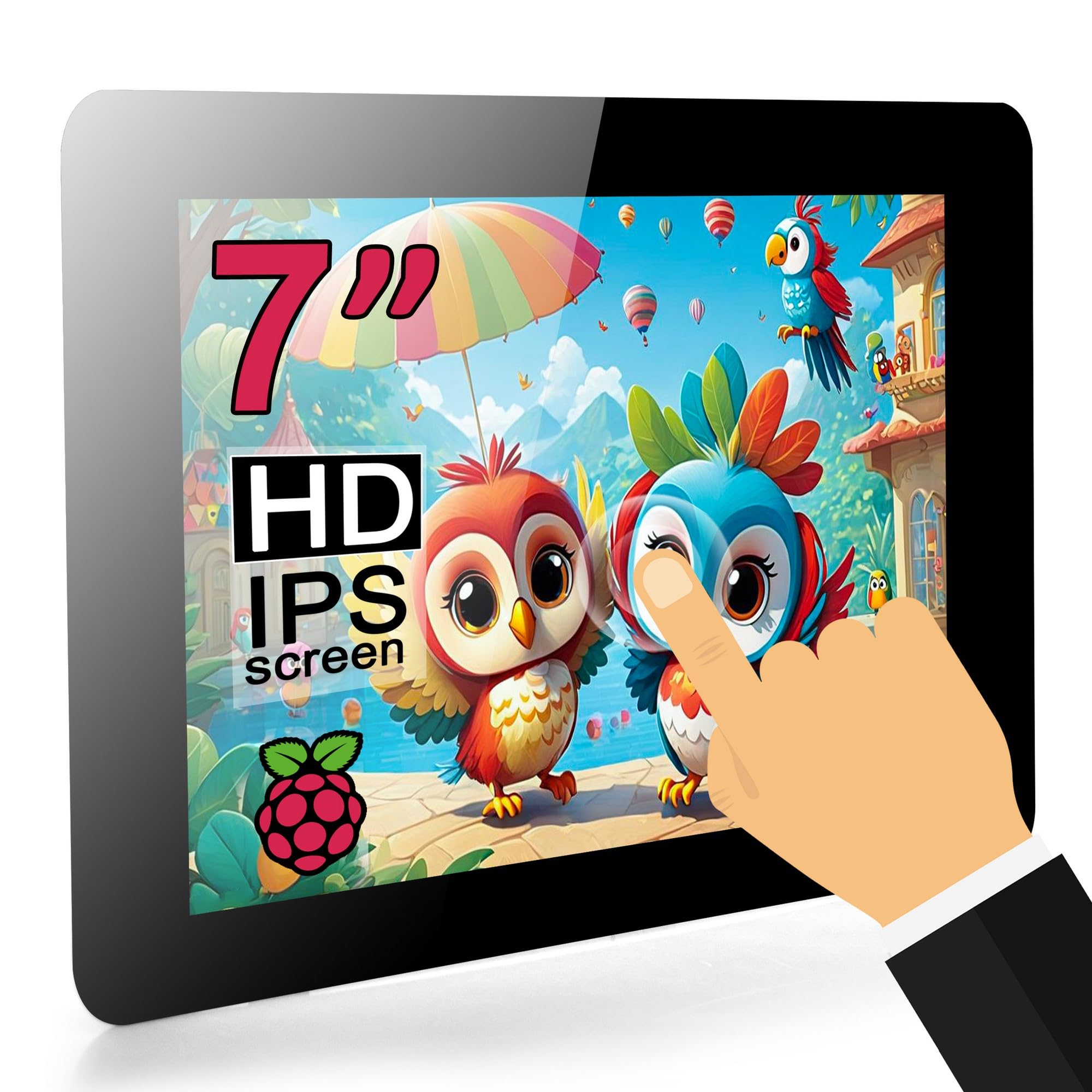 Osoyoo Display Touch Screen RPi DSI 7 pollici 800x480 IPS