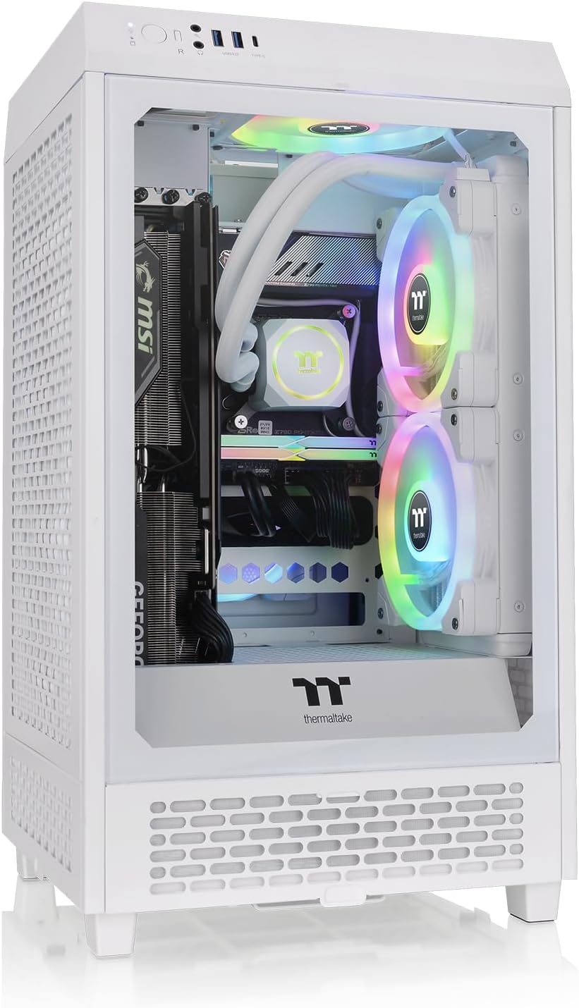 Thermaltake The Tower 200 | Mini Chassis | Snow - immagine 1