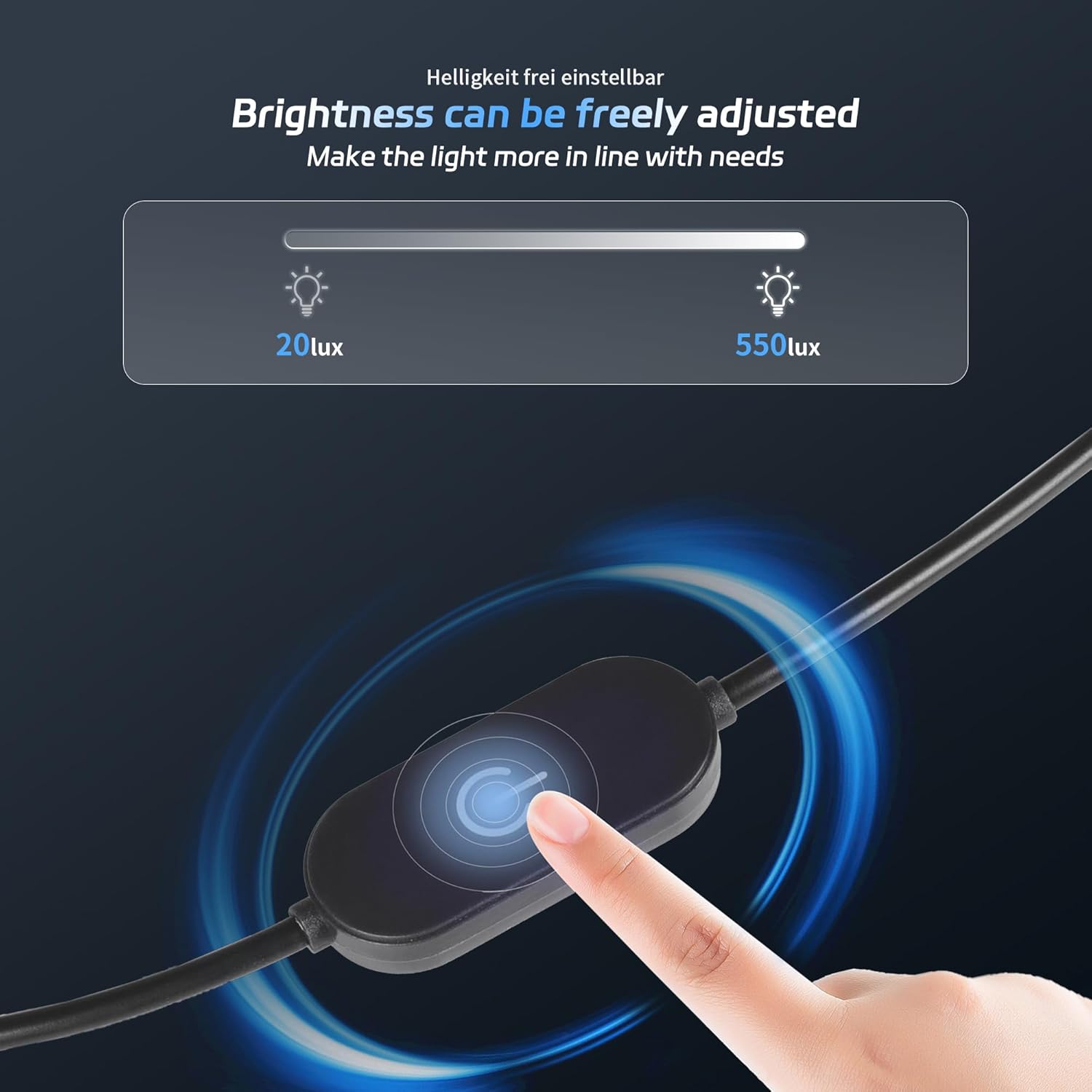 CyeeLife Lampada per freccette con 2 colori per disco in acciaio, 360 gradi - immagine 4