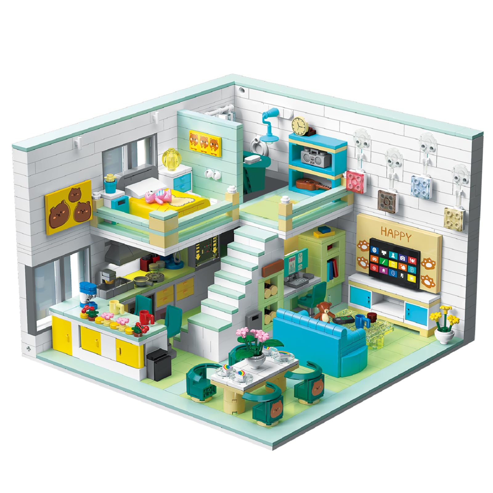 Friends Casa - Set di Blocchi da Costruzione 1035 PZ