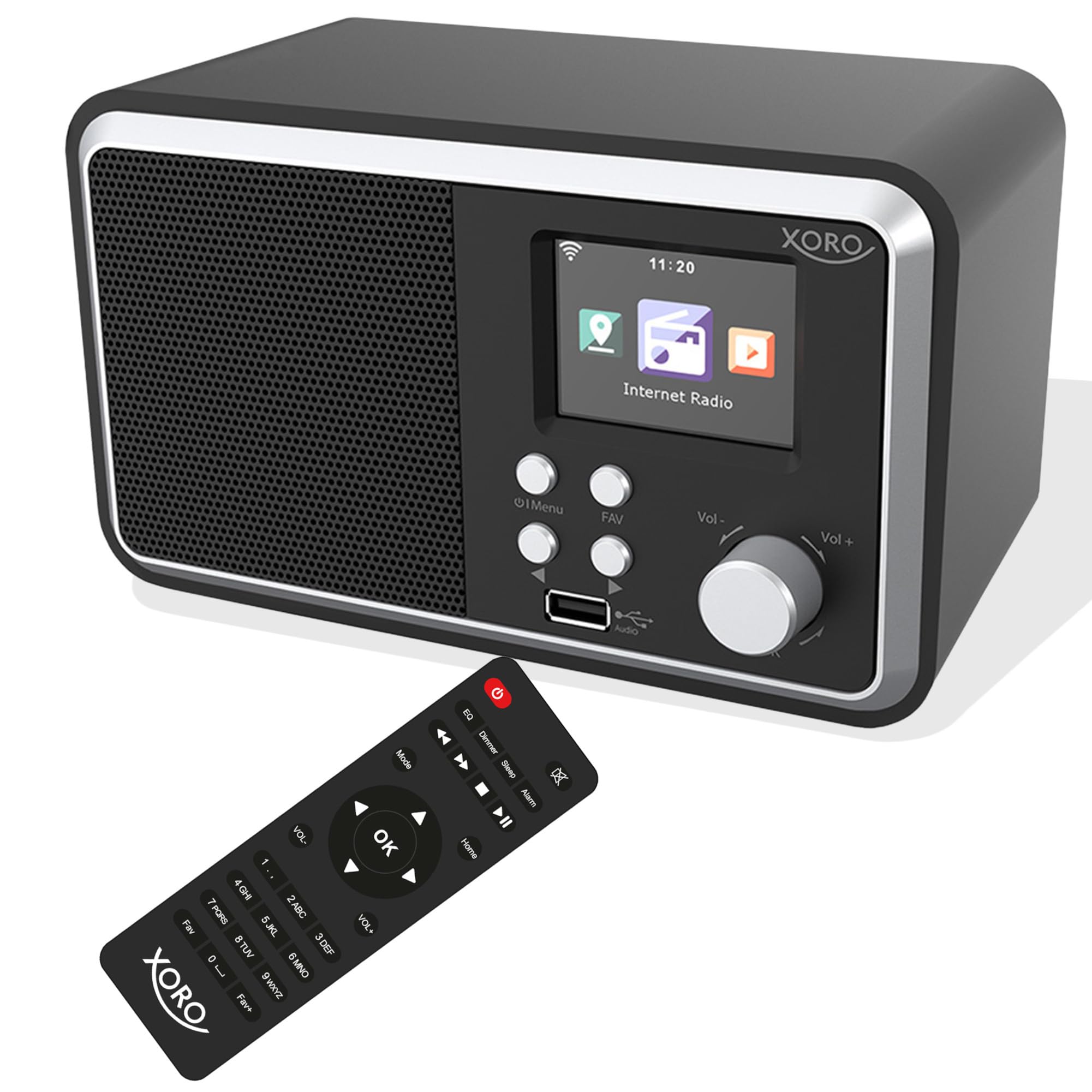 Xoro DAB 300 IR - Radio Internet Wi-Fi Digitale