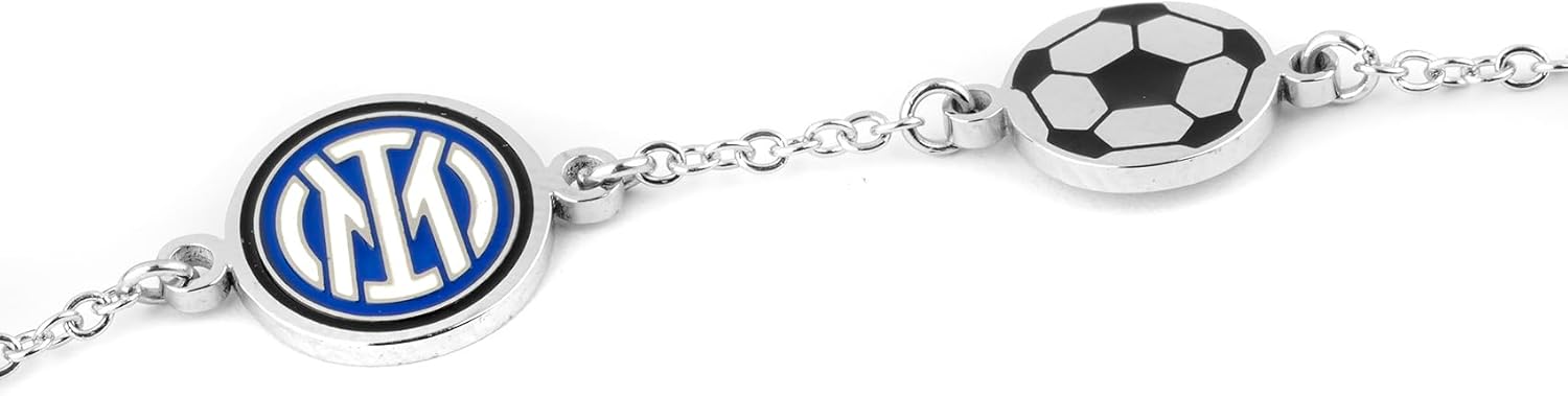 Inter F.C. Internazionale Bracciale ACCIAIO BIMBO - immagine 2