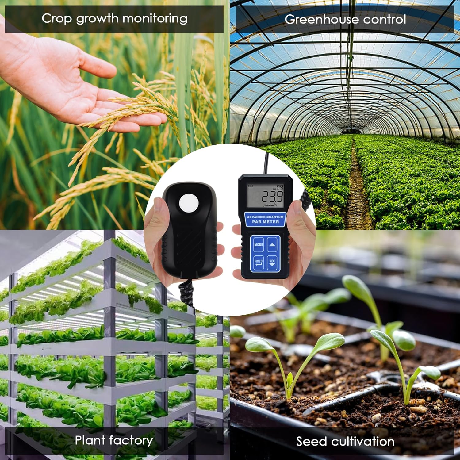 Misuratore PAR con Sensore Quantistico Avanzato - immagine 2