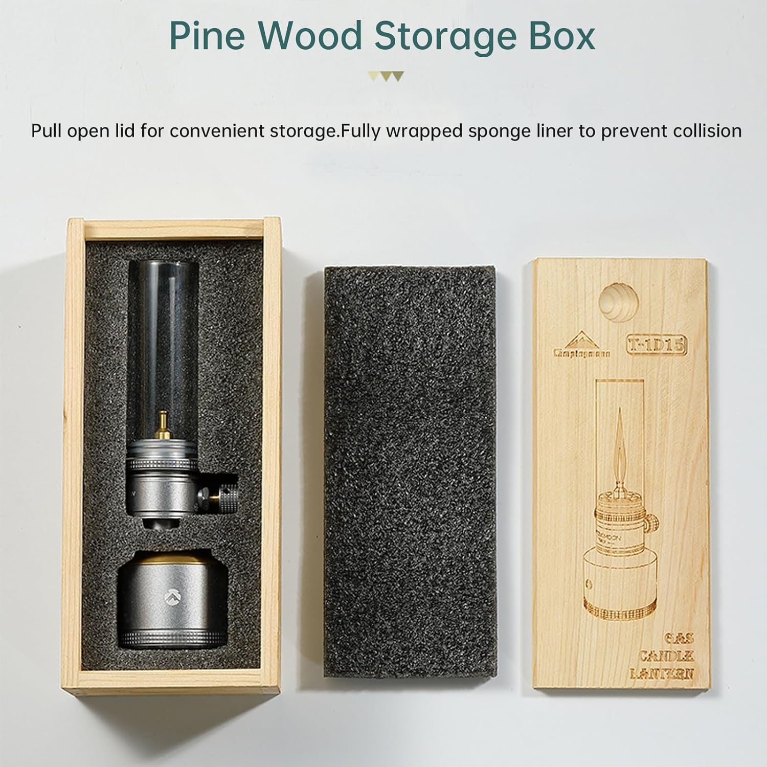 Campingmoon Lanterna a Gas da Campeggio per Esterni - immagine 6