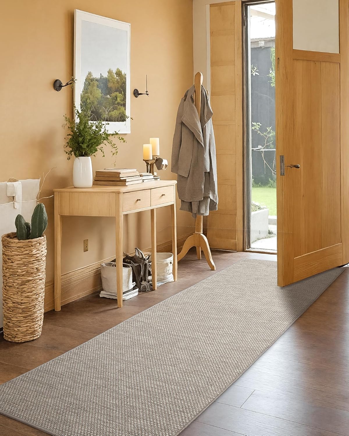 Color&geometry Tappeto Cucina Antiscivolo Lavabile 61x183cm, Beige - immagine 9