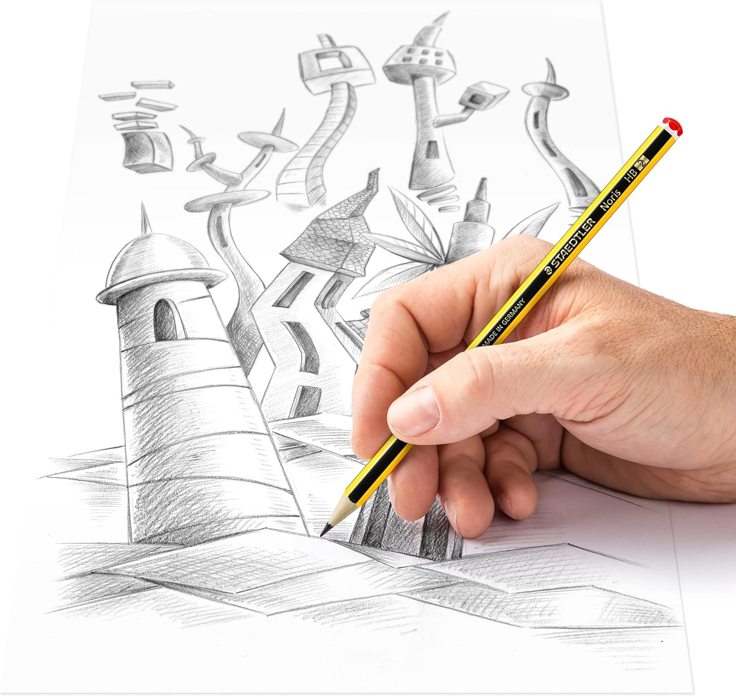 Staedtler Noris - Set Cancelleria 12 Matite HB - immagine 5