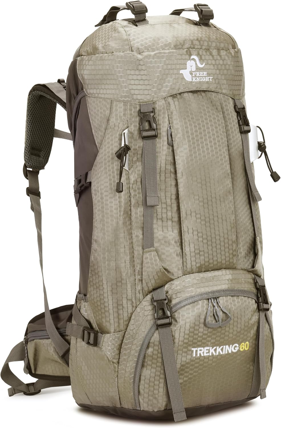 Bseash Zaino da Trekking 60L Impermeabile - immagine 1