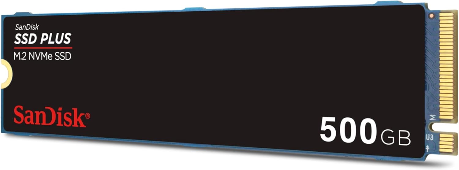 Sandisk SSD Plus 500GB M.2 2280 PCIe Gen3 NVMe - immagine 4