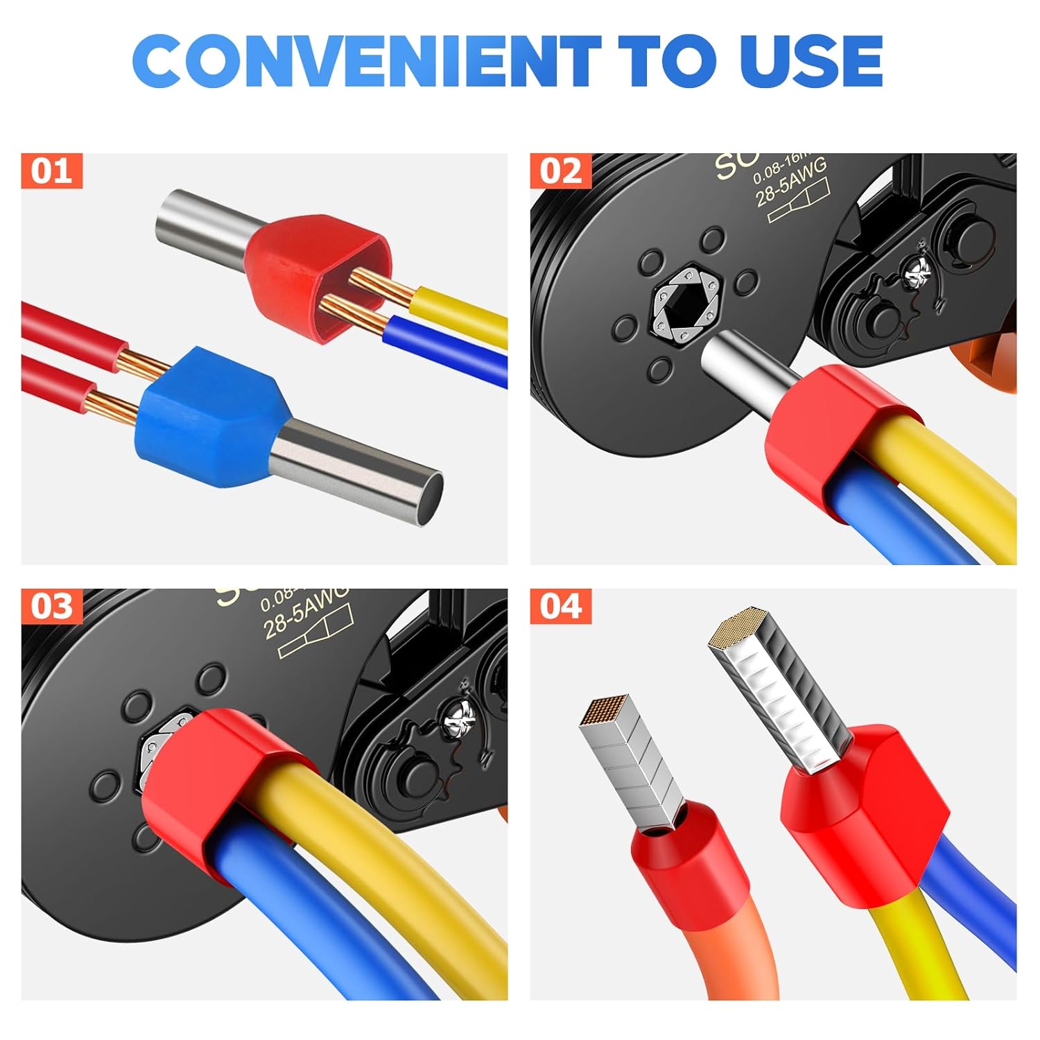 Preciva Terminali Elettrici 1200 Pezzi - immagine 5