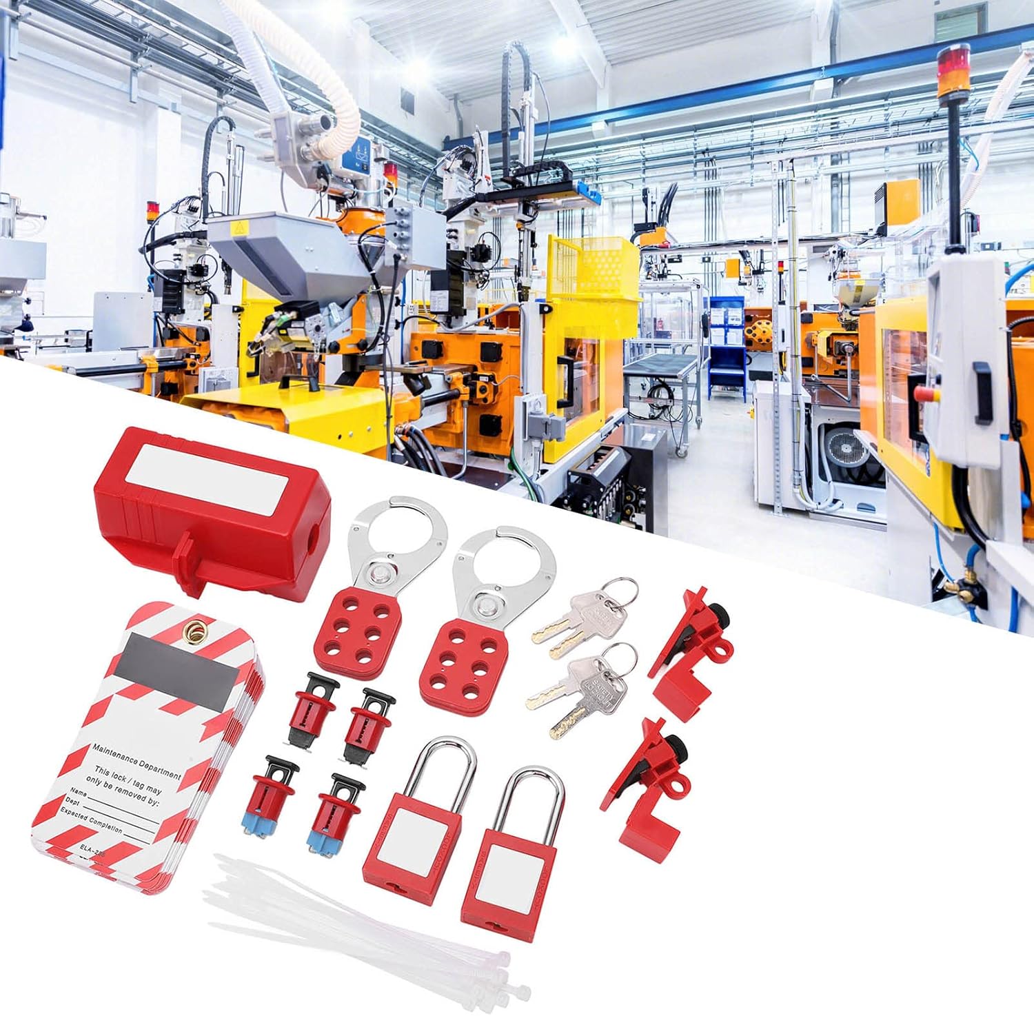 Kit di Tagout di Blocco Interruttore Automatico - immagine 2