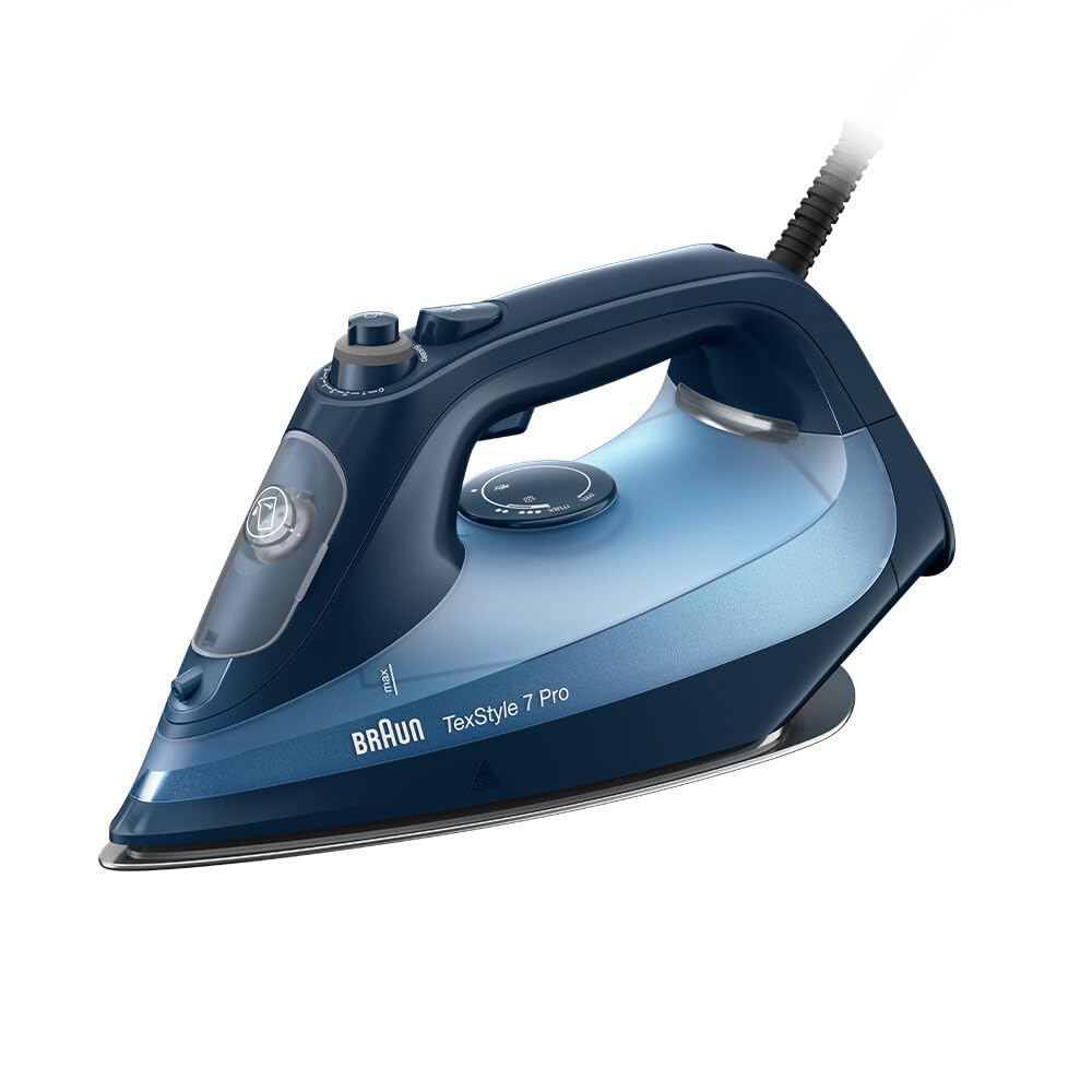 Braun SI7160BL TexStyle 7 Pro, Ferro da stiro, Blu