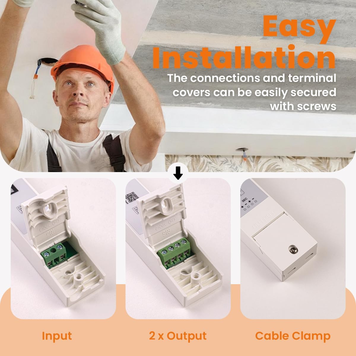 Trasformatore LED 24V 250W Sottile Senza Sfarfallio - immagine 4