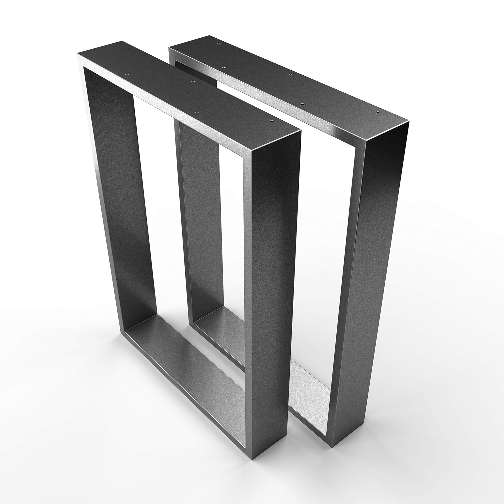 Sossai® Design Gambe per Tavolo in Acciaio TKK3 - Antracite