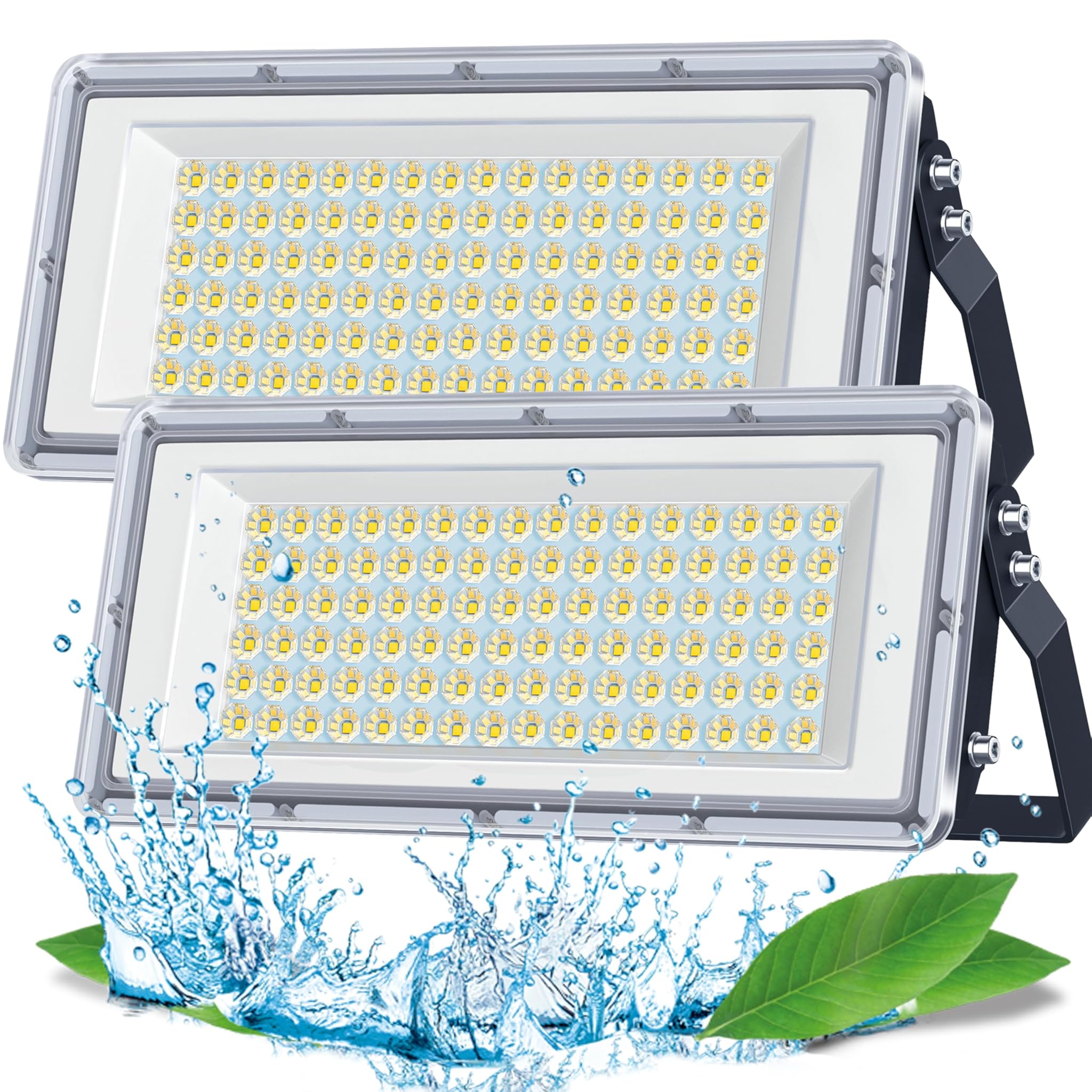 Tasinuo Faretto LED da Esterno 100W, 2 Pezzi